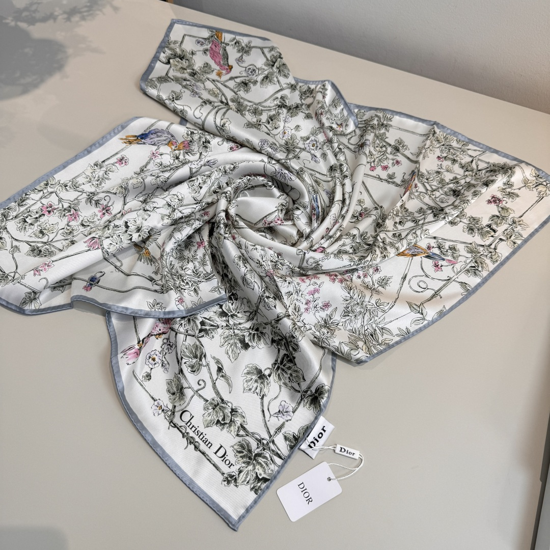 Cheap New Dior high-quality scarf in 217632, $50 USD- [IB217632] - Replica Dior Scarf