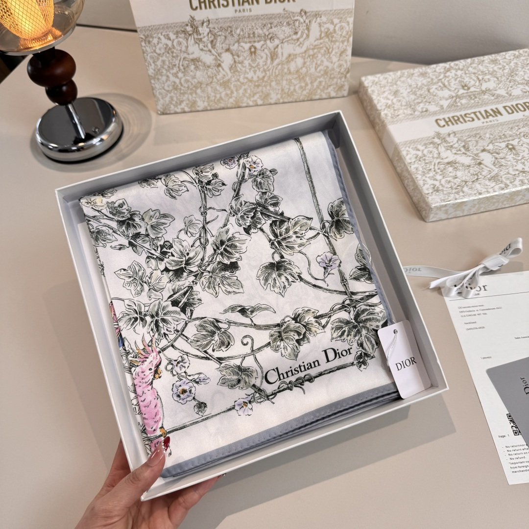 Cheap New Dior high-quality scarf in 217632, $50 USD- [IB217632] - Replica Dior Scarf