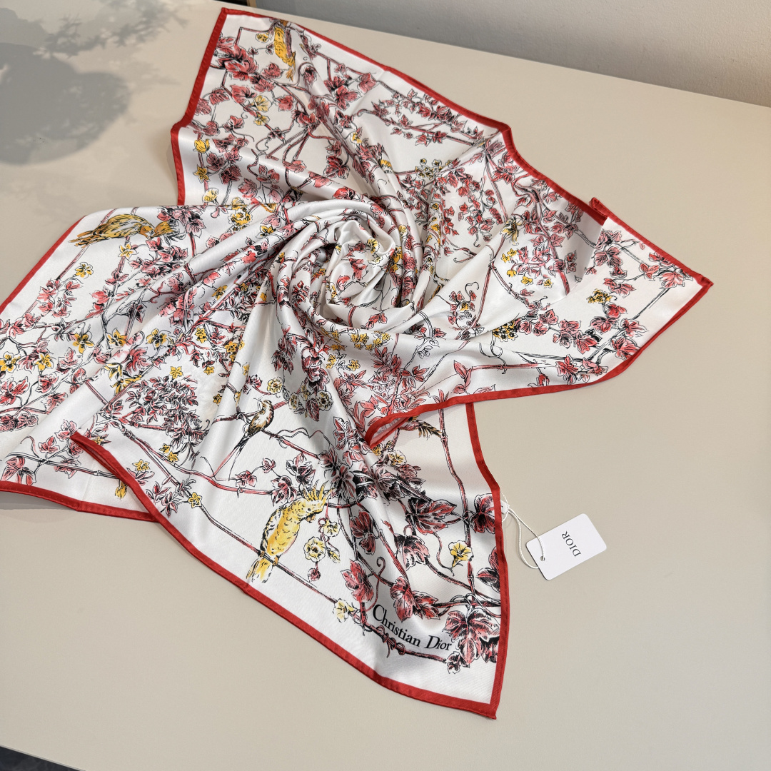Cheap New Dior high-quality scarf in 217633, $50 USD- [IB217633] - Replica Dior Scarf