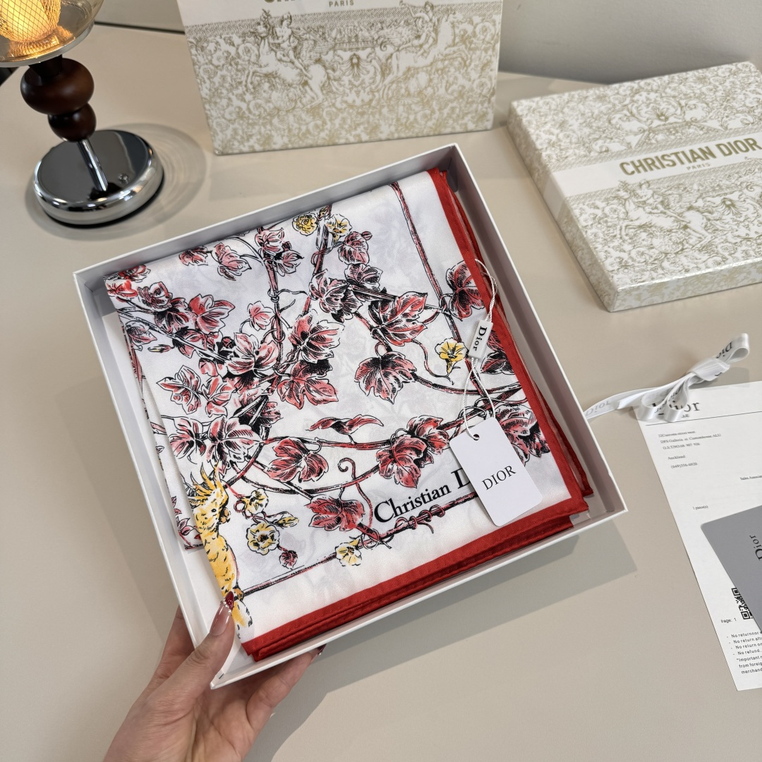 Cheap New Dior high-quality scarf in 217633, $50 USD- [IB217633] - Replica Dior Scarf