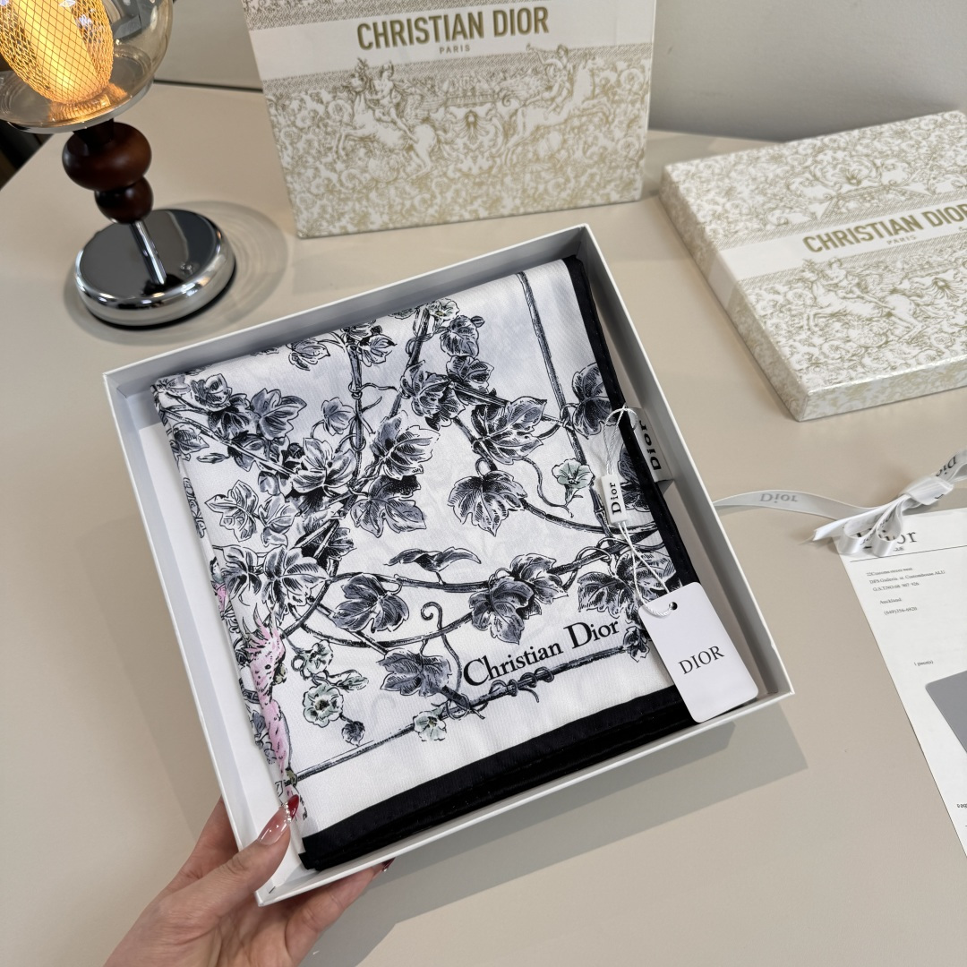 Cheap New Dior high-quality scarf in 217634, $50 USD- [IB217634] - Replica Dior Scarf
