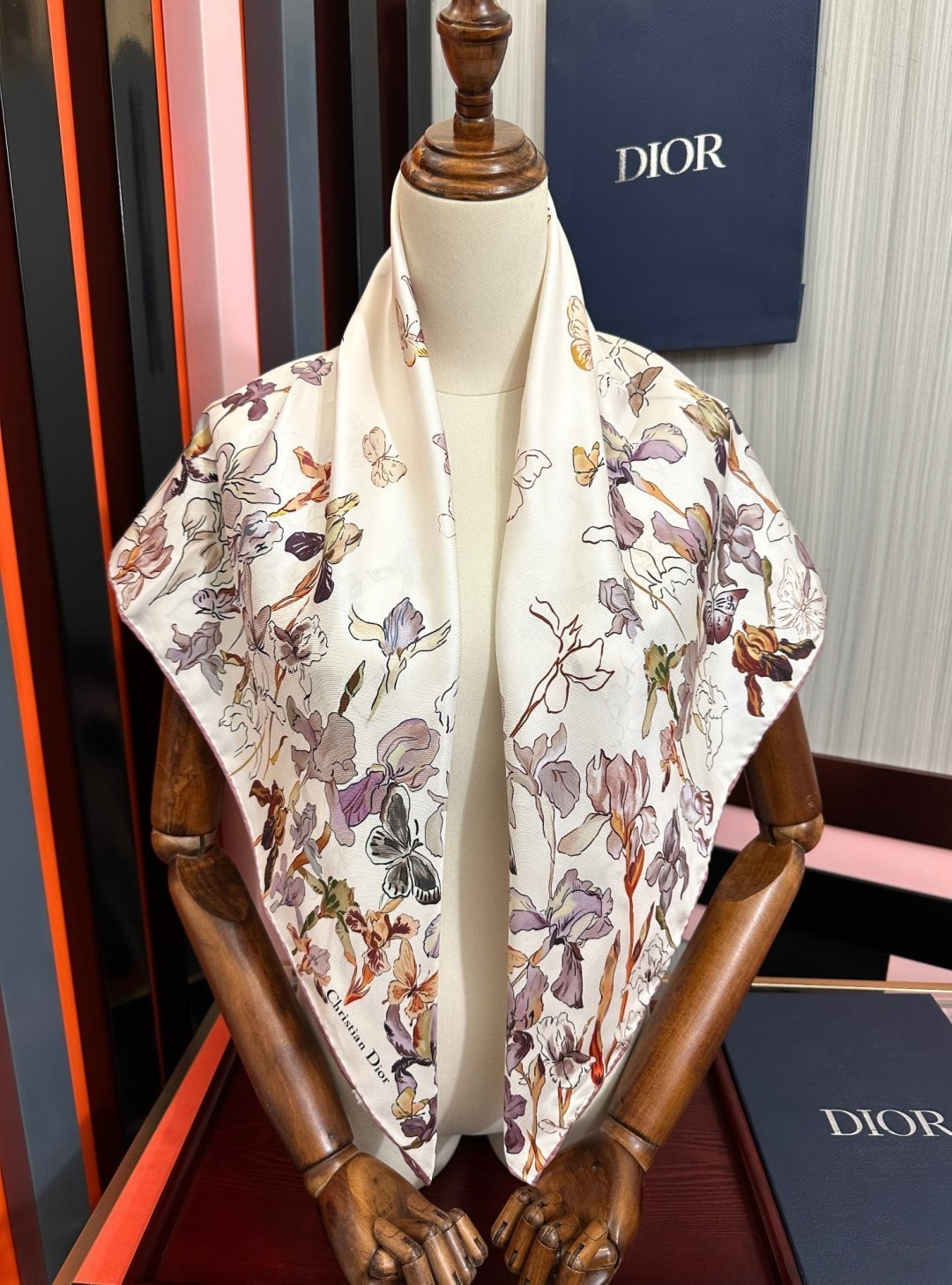 Cheap New Dior high-quality scarf in 217635, $50 USD- [IB217635] - Replica Dior Scarf