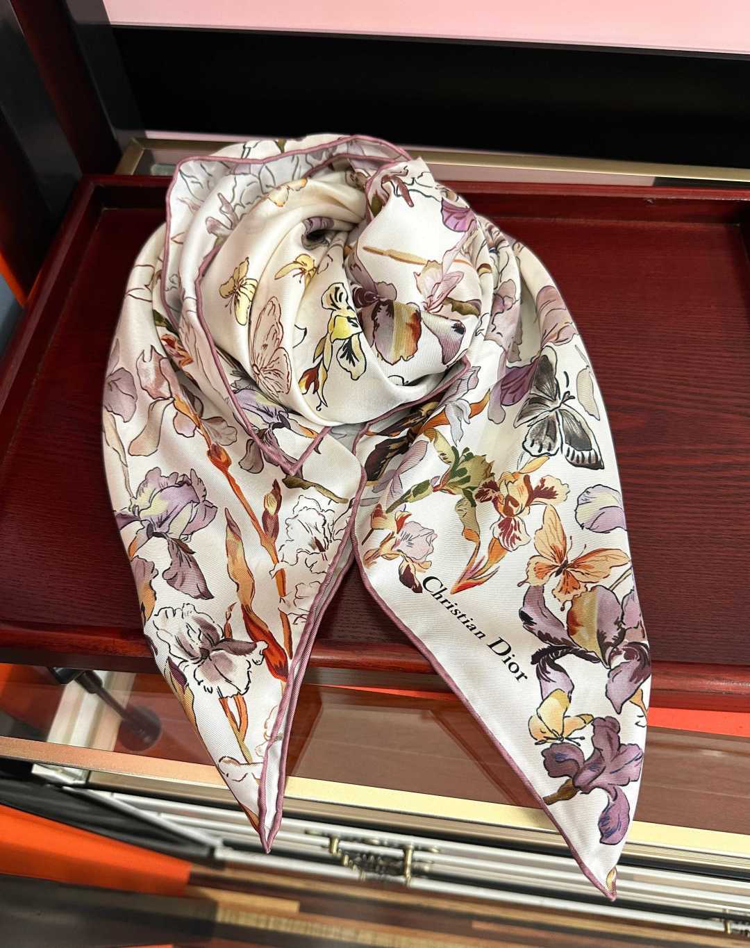 Cheap New Dior high-quality scarf in 217635, $50 USD- [IB217635] - Replica Dior Scarf