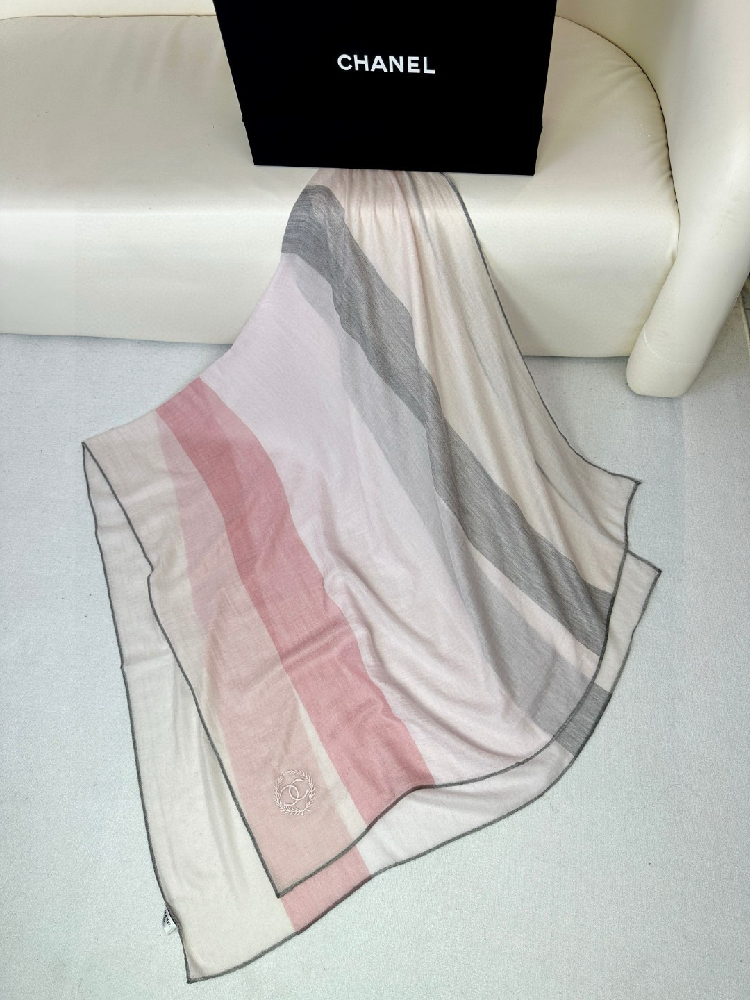 Cheap New  Chanel high-quality scarf in 217637, $50 USD- [IB217637] - Replica Chanel Scarf