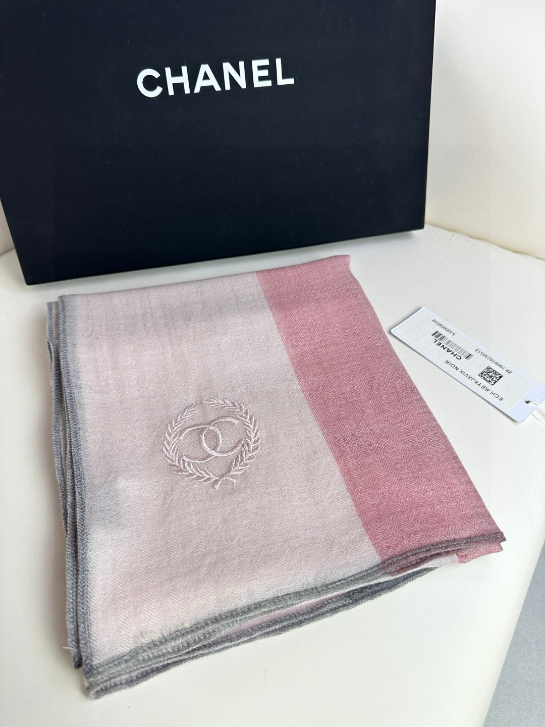 Cheap New  Chanel high-quality scarf in 217637, $50 USD- [IB217637] - Replica Chanel Scarf