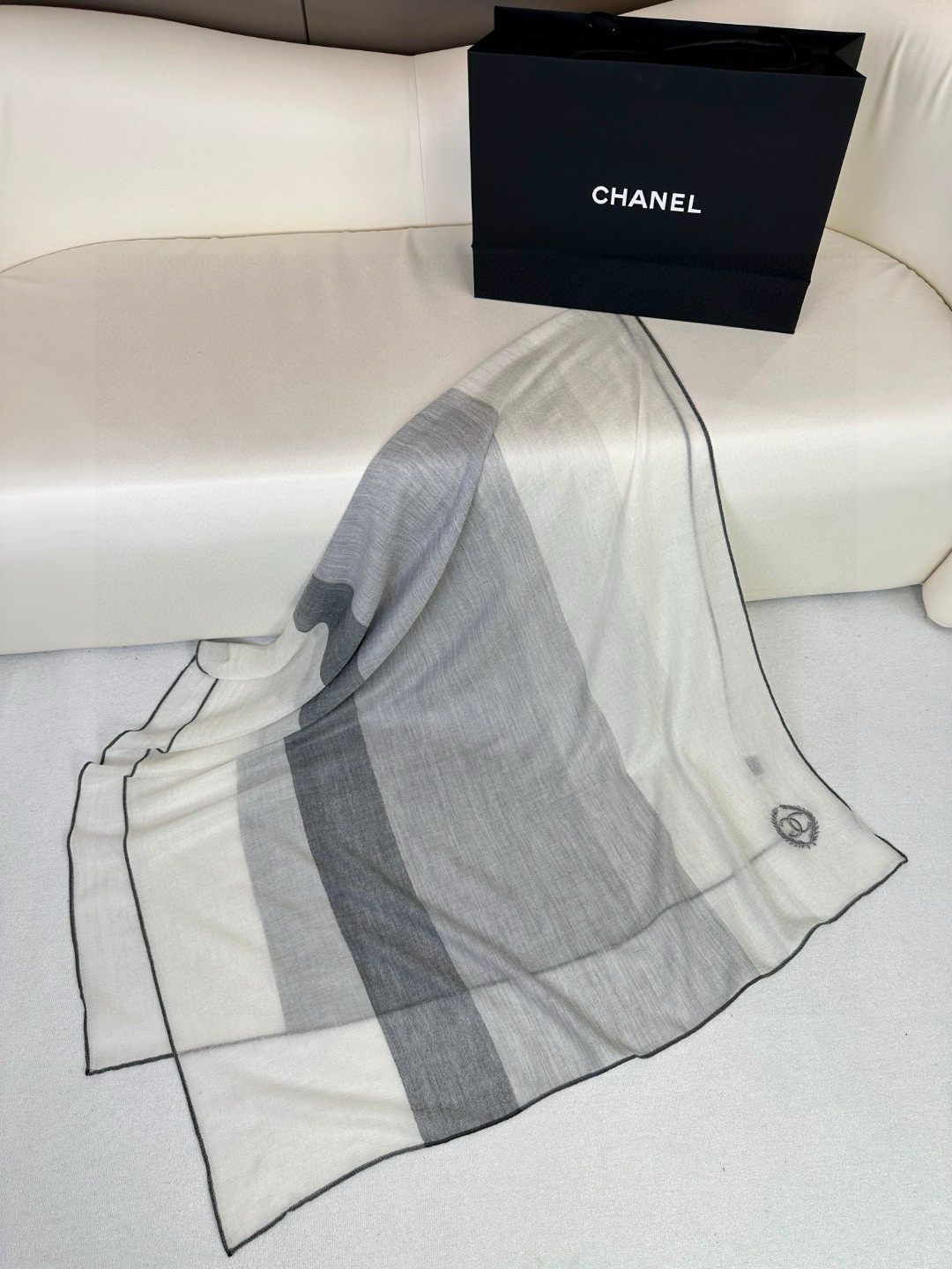 Cheap New  Chanel high-quality scarf in 217638, $50 USD- [IB217638] - Replica Chanel Scarf