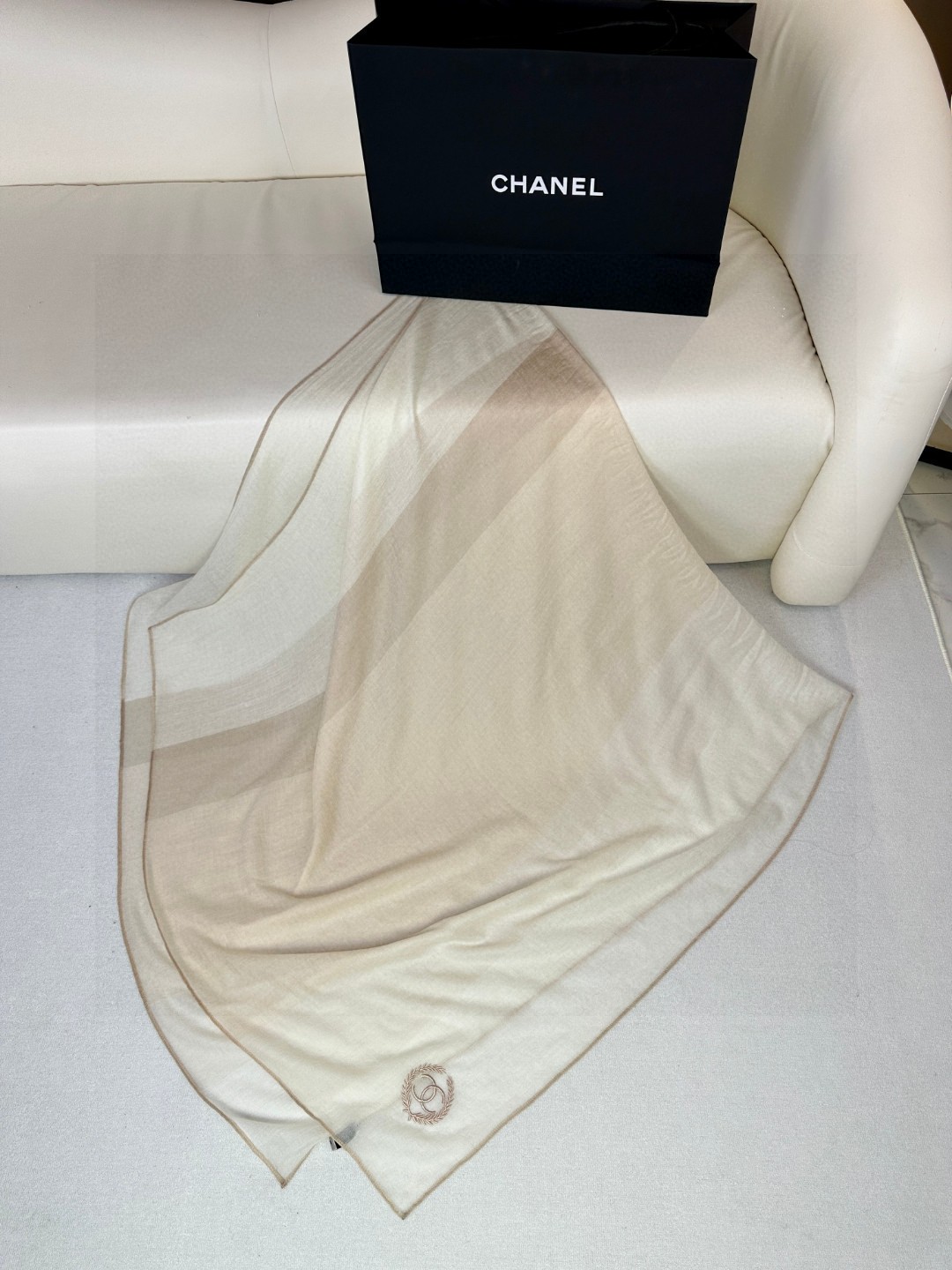 Cheap New  Chanel high-quality scarf in 217639, $50 USD- [IB217639] - Replica Chanel Scarf
