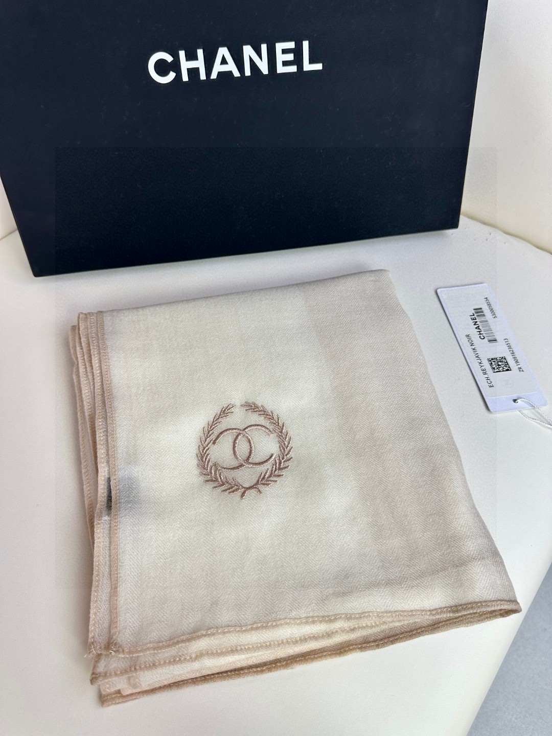 Cheap New  Chanel high-quality scarf in 217639, $50 USD- [IB217639] - Replica Chanel Scarf