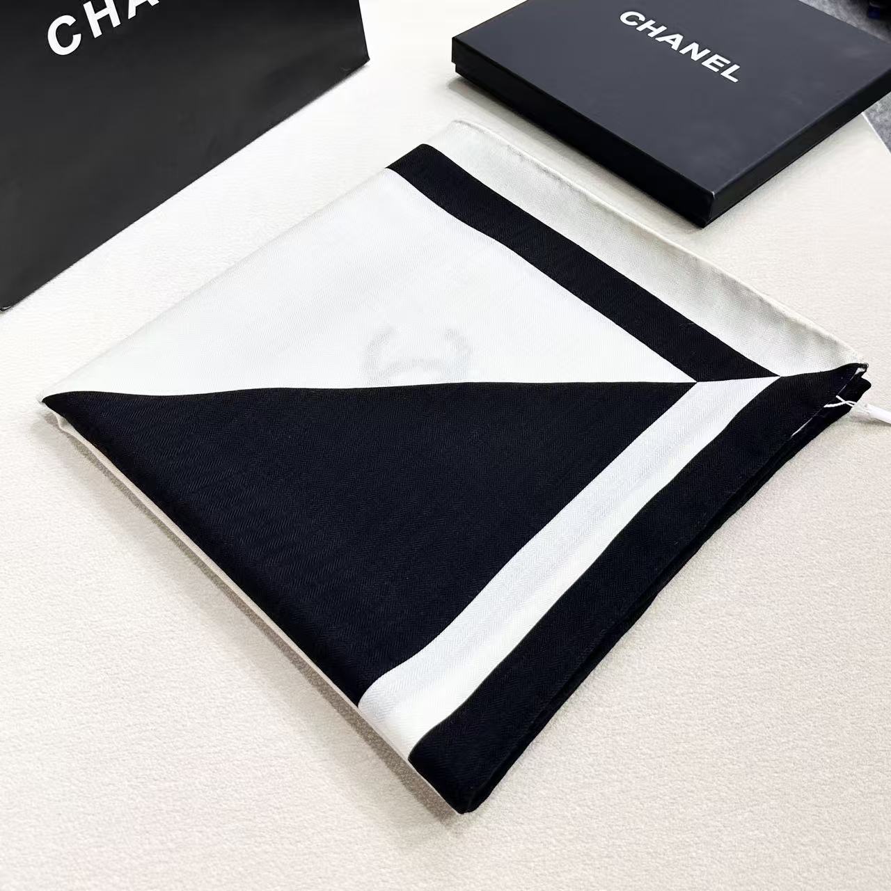 Cheap New  Chanel high-quality scarf in 217640, $55 USD- [IB217640] - Replica Chanel Scarf