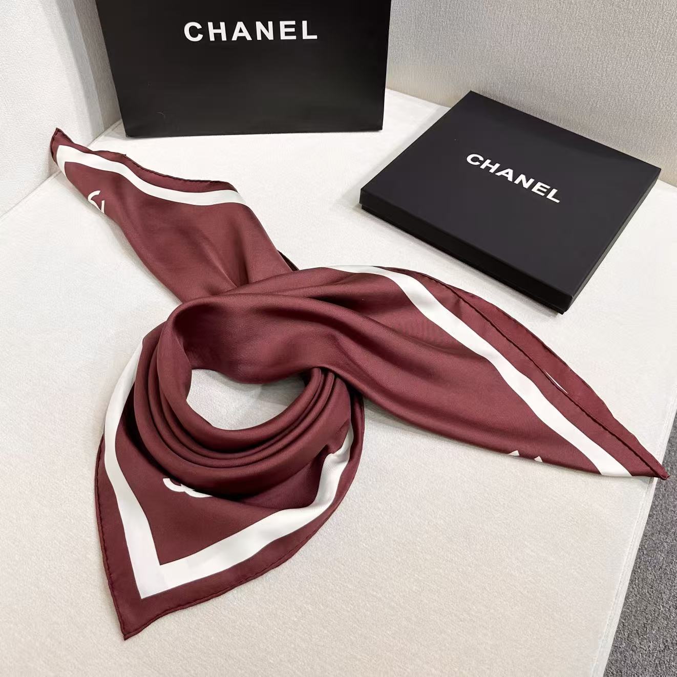 Cheap New  Chanel high-quality scarf in 217657, $55 USD- [IB217657] - Replica Chanel Scarf