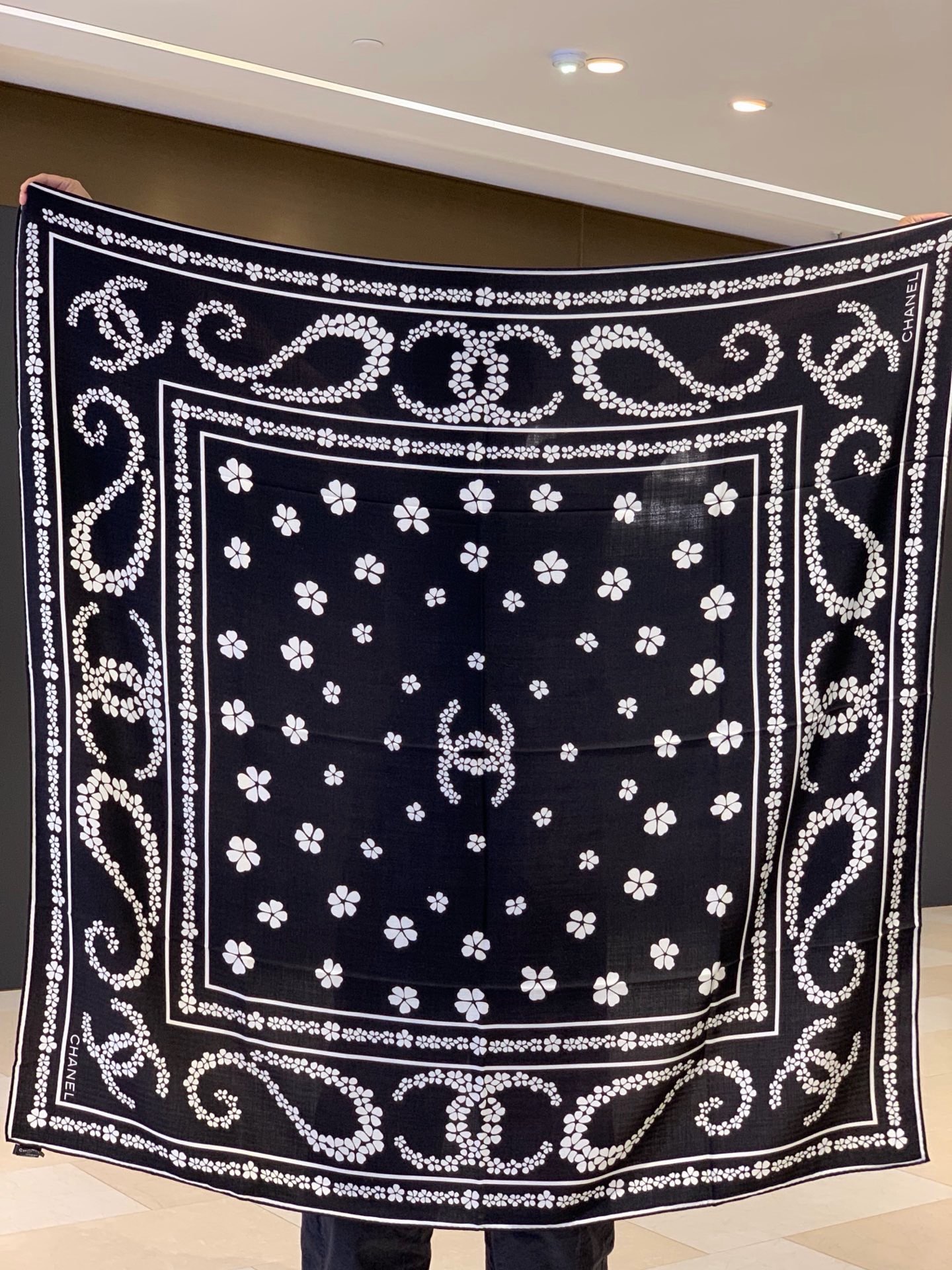 Cheap New  Chanel high-quality scarf in 217666, $55 USD- [IB217666] - Replica Chanel Scarf