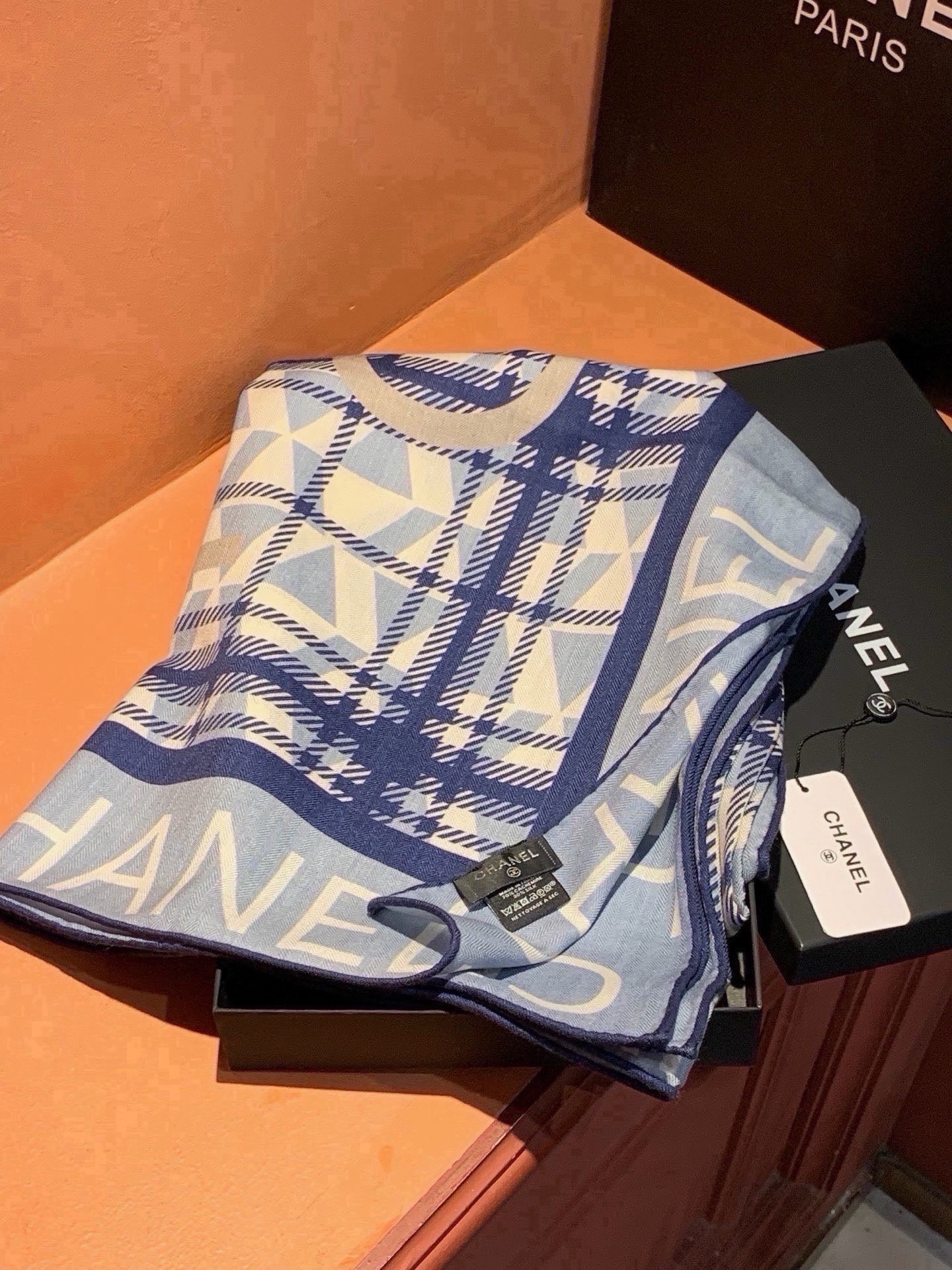 Cheap New  Chanel high-quality scarf in 217667, $55 USD- [IB217667] - Replica Chanel Scarf