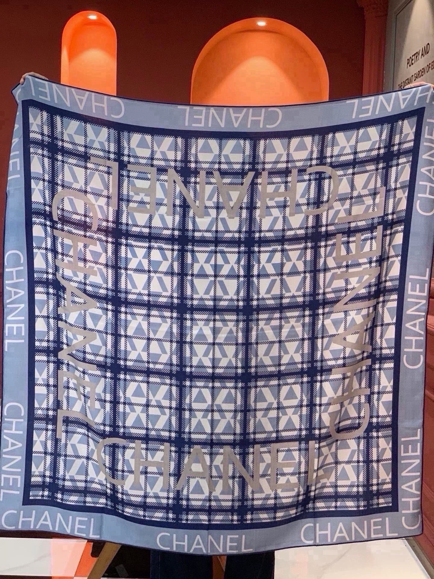 Cheap New  Chanel high-quality scarf in 217667, $55 USD- [IB217667] - Replica Chanel Scarf