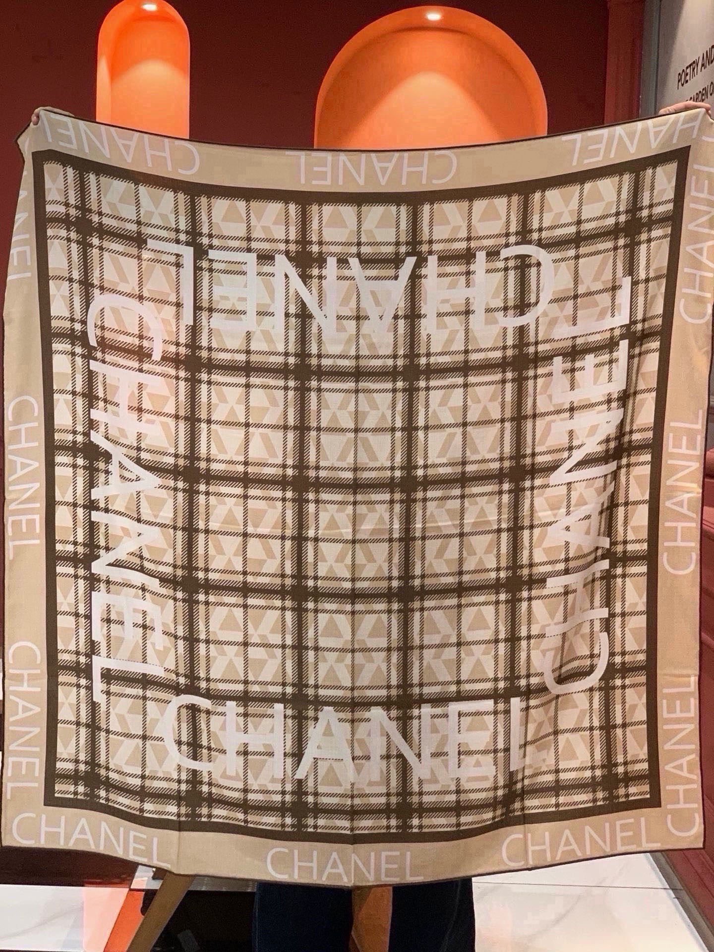 Cheap New  Chanel high-quality scarf in 217668, $55 USD- [IB217668] - Replica Chanel Scarf