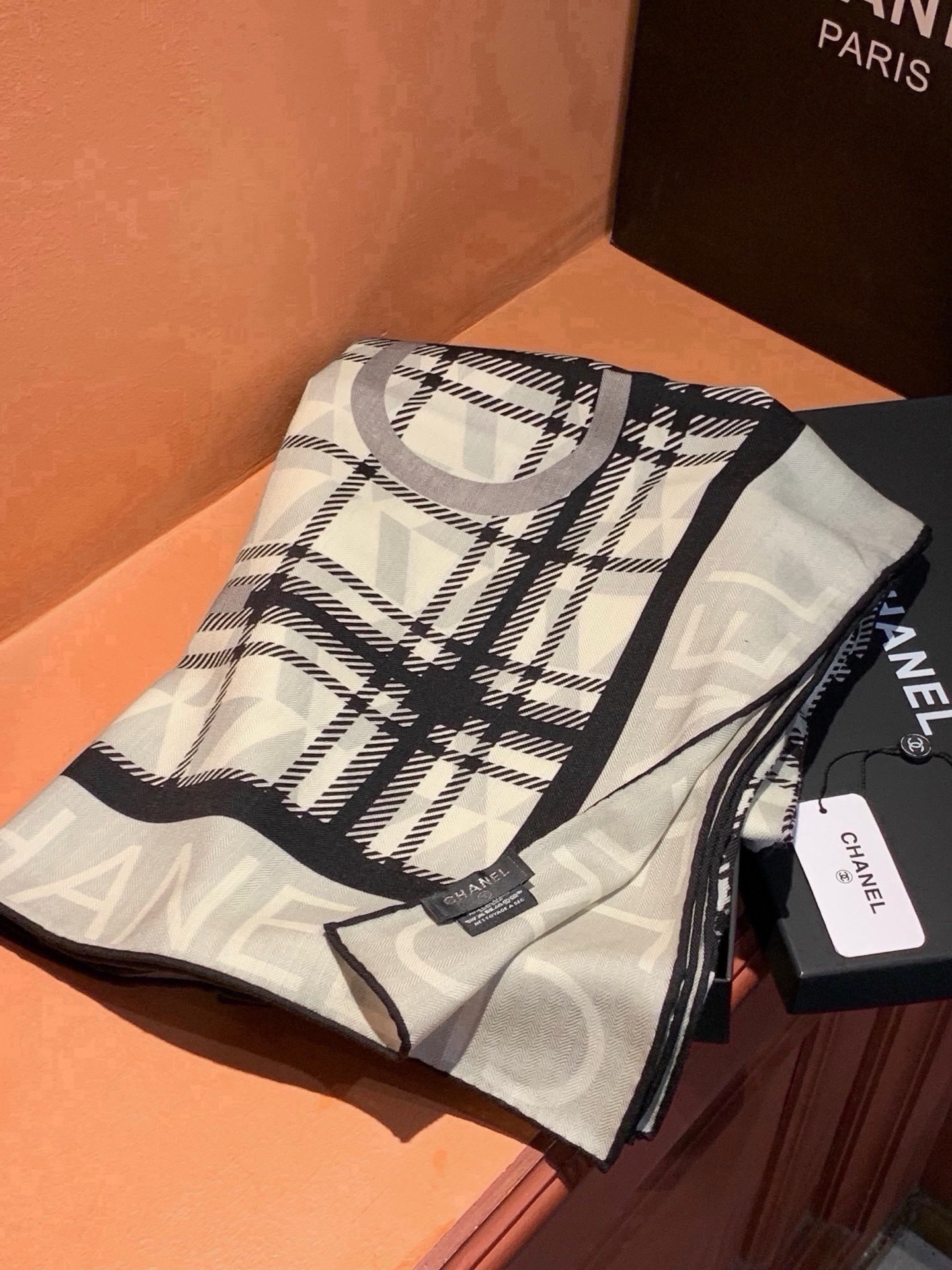 Cheap New  Chanel high-quality scarf in 217670, $55 USD- [IB217670] - Replica Chanel Scarf