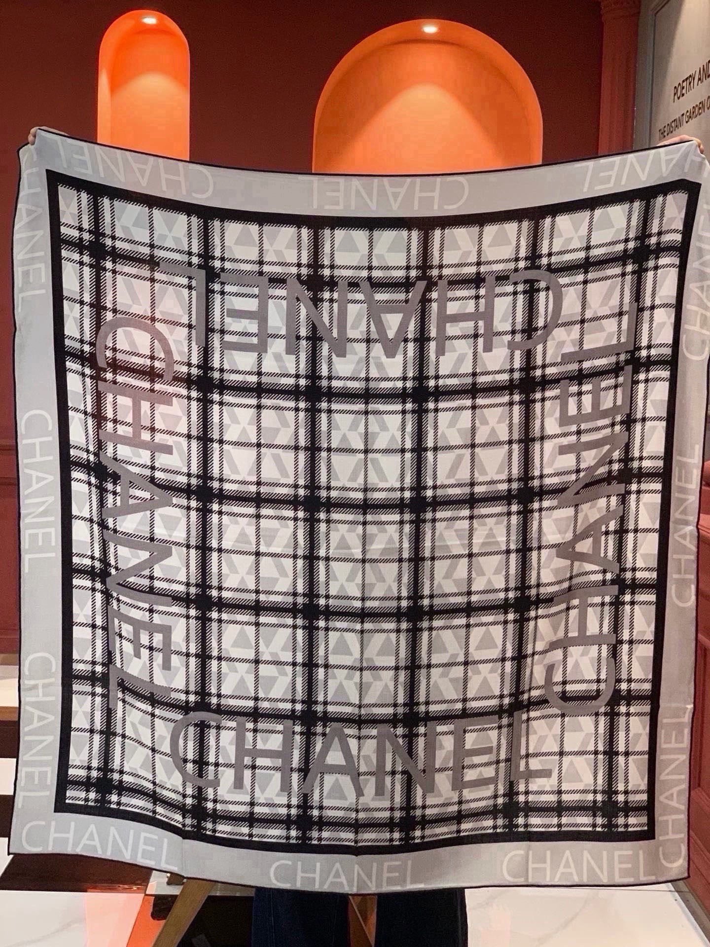 Cheap New  Chanel high-quality scarf in 217670, $55 USD- [IB217670] - Replica Chanel Scarf