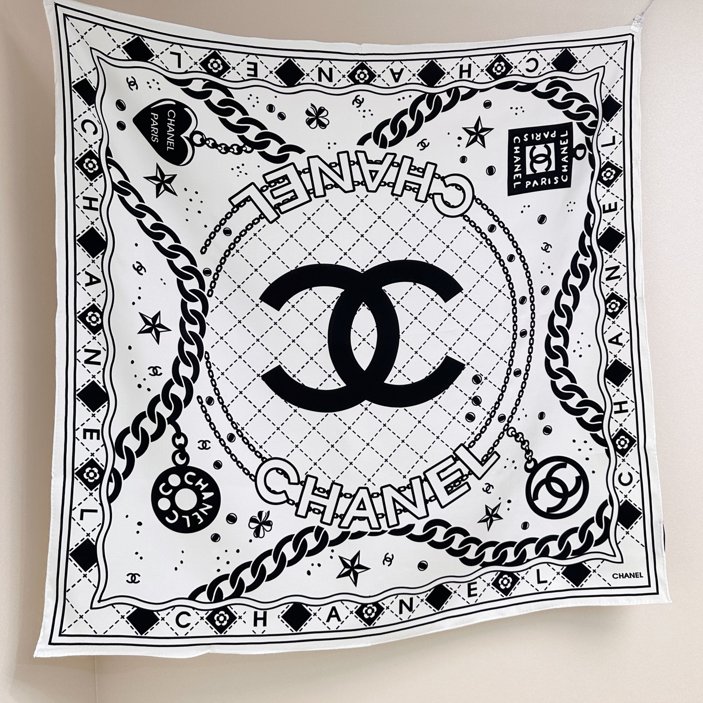 Cheap New  Chanel high-quality scarf in 217673, $55 USD- [IB217673] - Replica Chanel Scarf