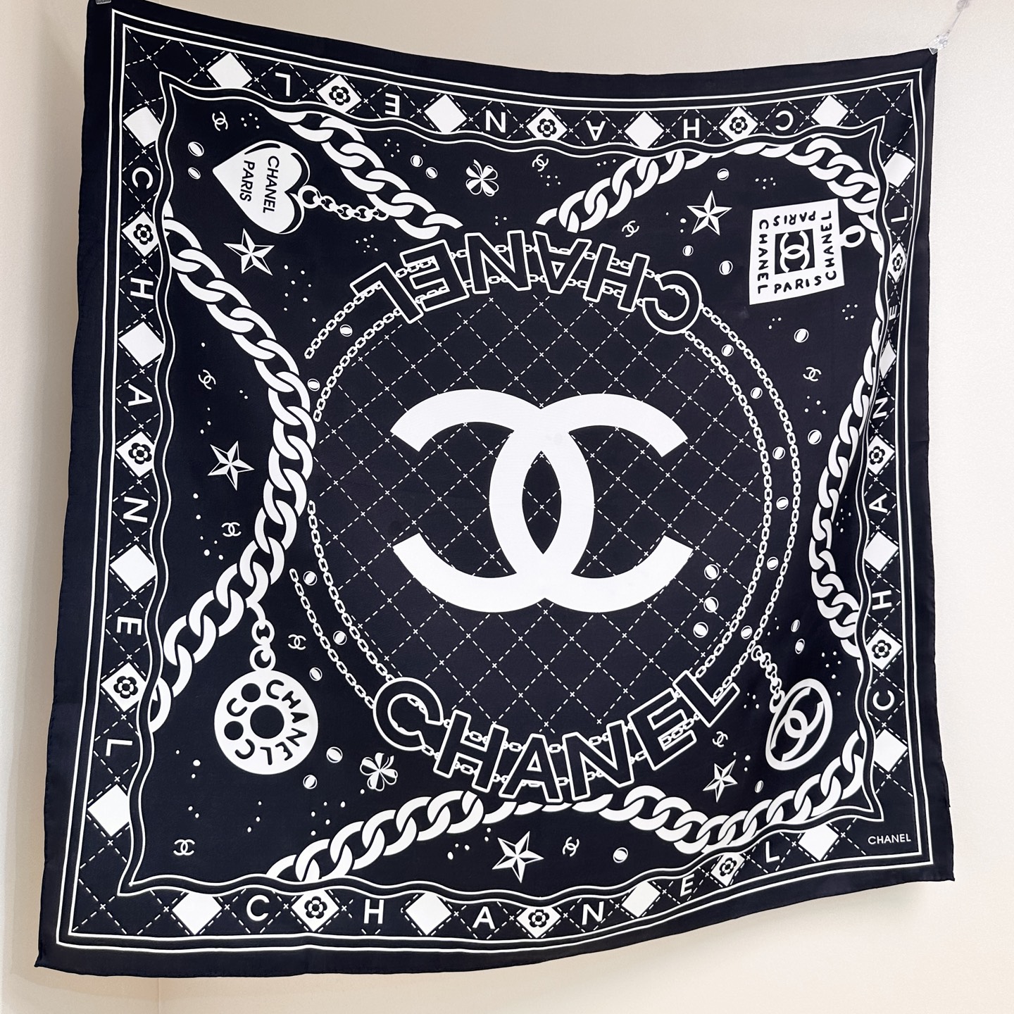 Cheap New  Chanel high-quality scarf in 217674, $55 USD- [IB217674] - Replica Chanel Scarf