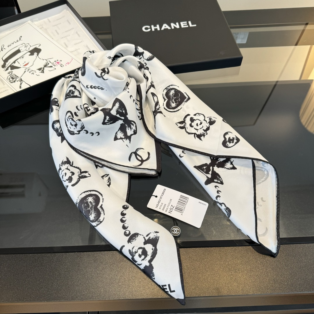 Cheap New  Chanel high-quality scarf in 217679, $50 USD- [IB217679] - Replica Chanel Scarf