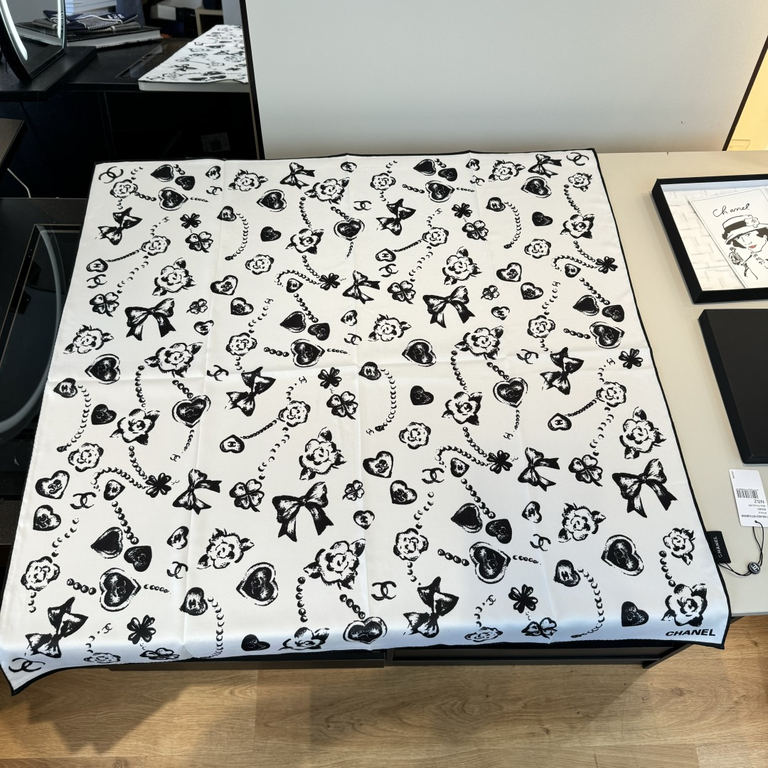 Cheap New  Chanel high-quality scarf in 217679, $50 USD- [IB217679] - Replica Chanel Scarf