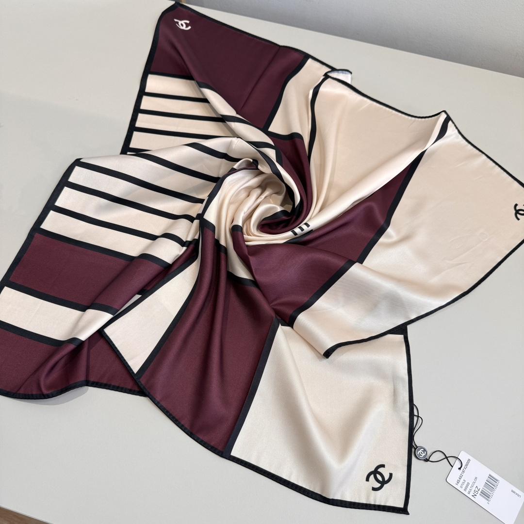 Cheap New  Chanel high-quality scarf in 217681, $50 USD- [IB217681] - Replica Chanel Scarf