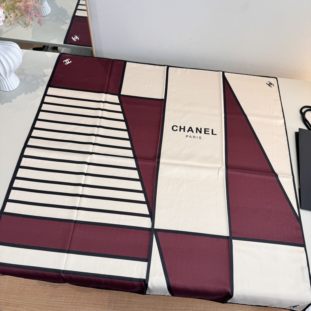 Cheap New  Chanel high-quality scarf in 217681, $50 USD- [IB217681] - Replica Chanel Scarf