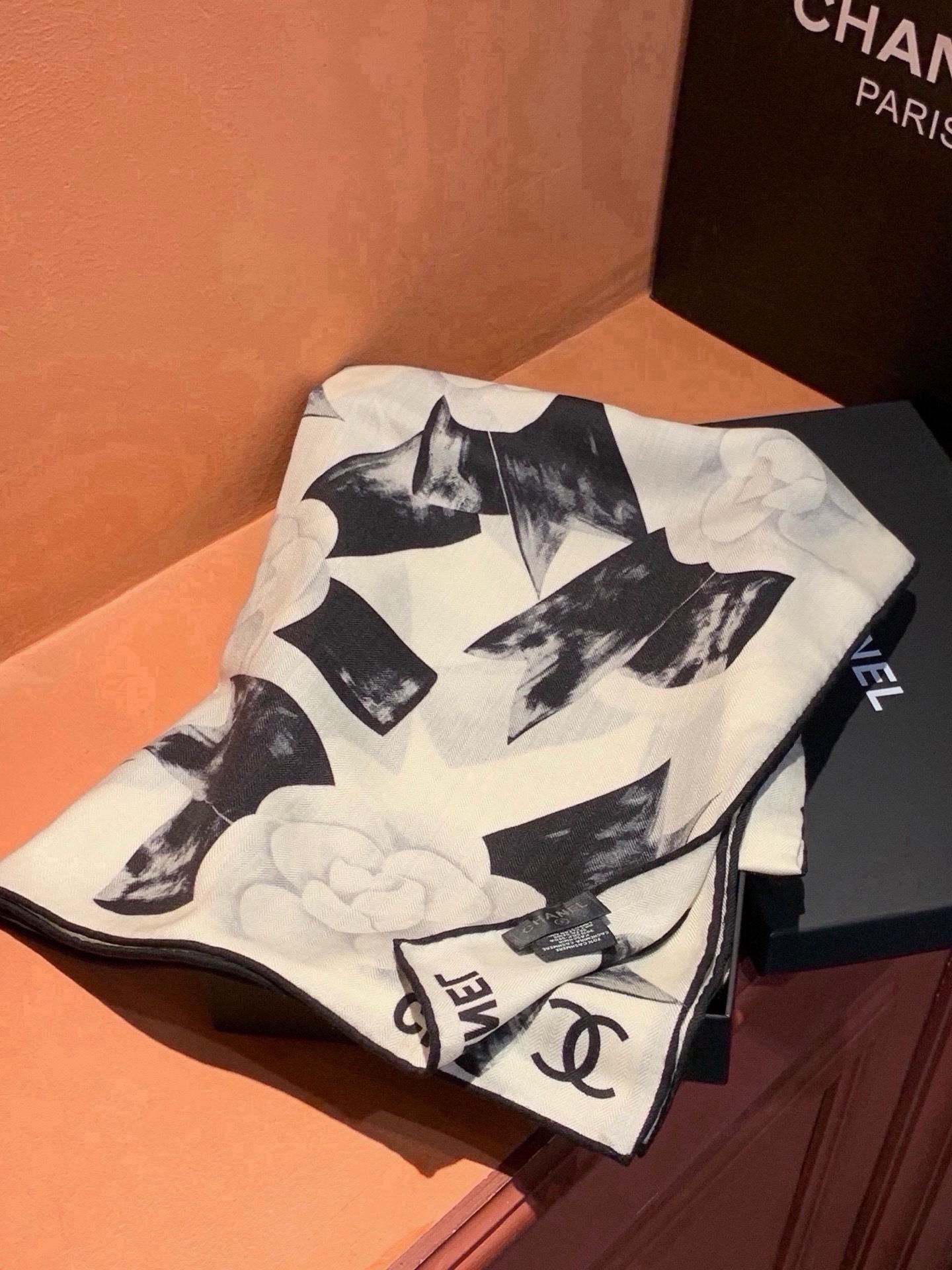 Cheap New  Chanel high-quality scarf in 217685, $55 USD- [IB217685] - Replica Chanel Scarf