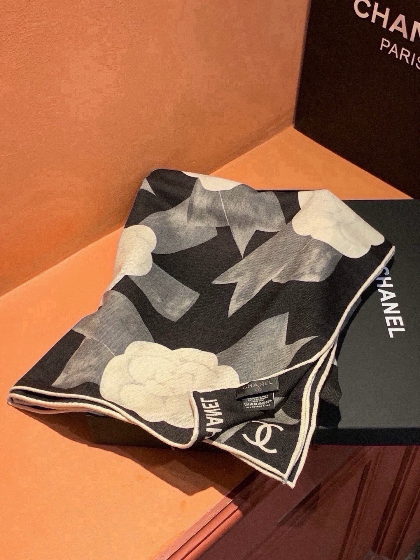 Cheap New  Chanel high-quality scarf in 217686, $55 USD- [IB217686] - Replica Chanel Scarf