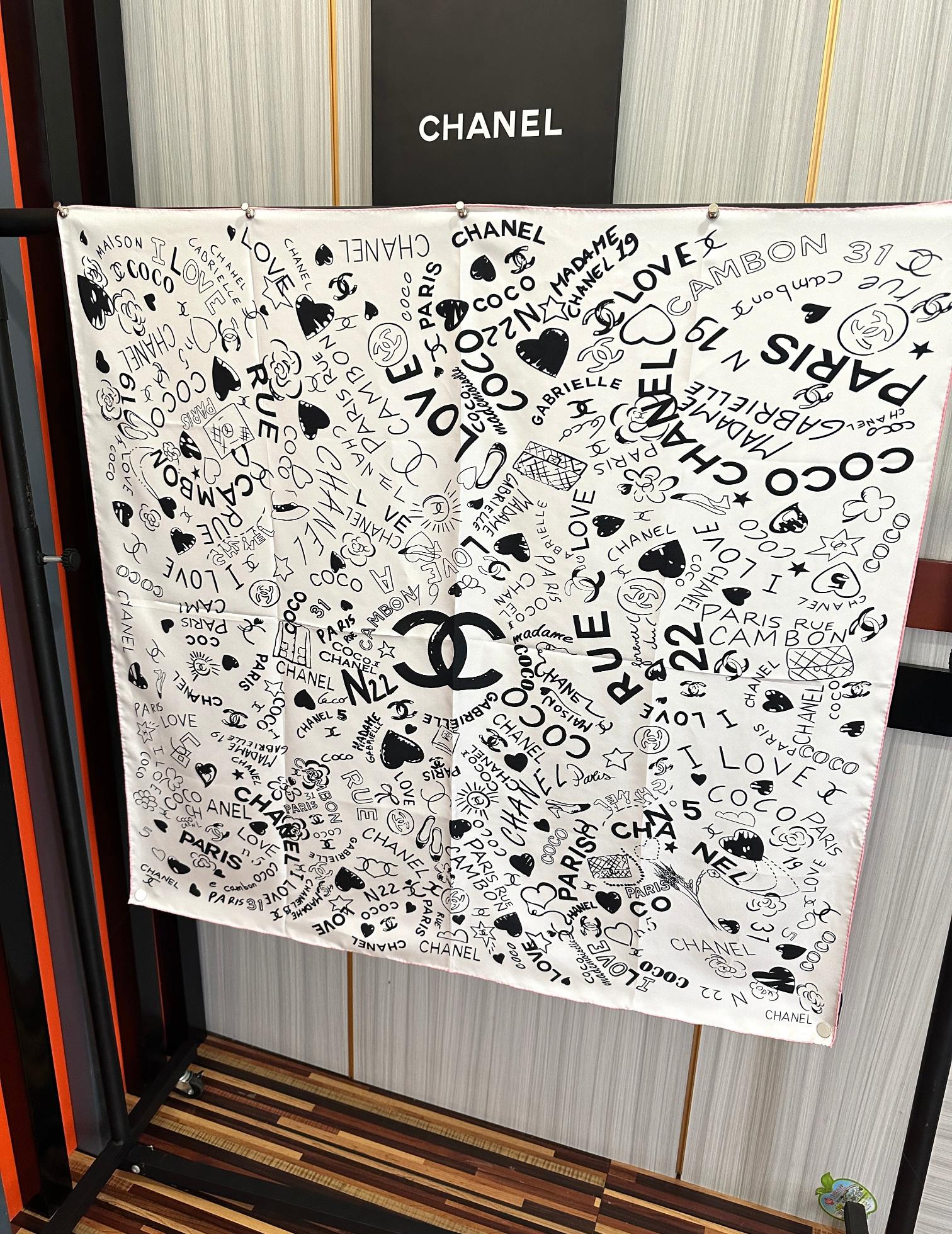Cheap New  Chanel high-quality scarf in 217692, $55 USD- [IB217692] - Replica Chanel Scarf