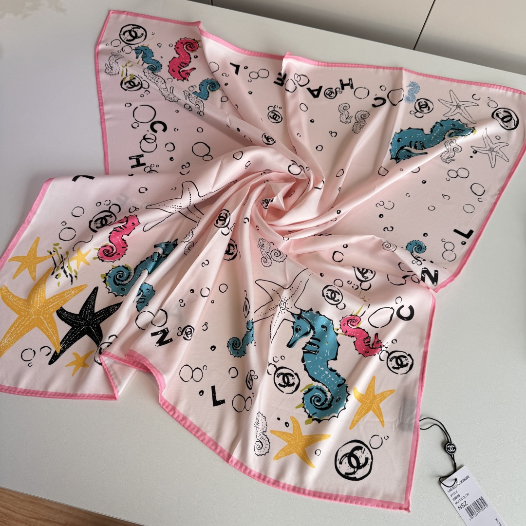Cheap New  Chanel high-quality scarf in 217693, $55 USD- [IB217693] - Replica Chanel Scarf