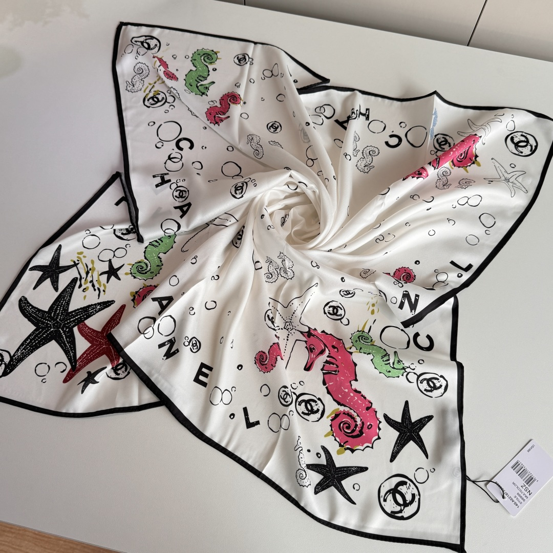 Cheap New  Chanel high-quality scarf in 217694, $55 USD- [IB217694] - Replica Chanel Scarf