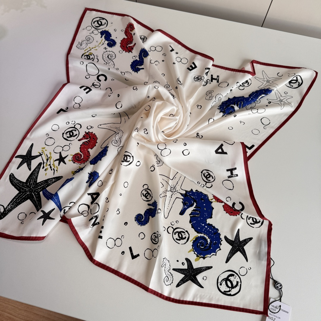 Cheap New  Chanel high-quality scarf in 217695, $55 USD- [IB217695] - Replica Chanel Scarf