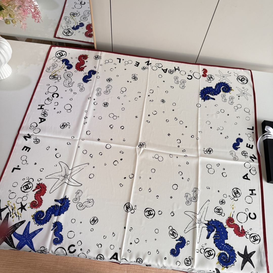 Cheap New  Chanel high-quality scarf in 217695, $55 USD- [IB217695] - Replica Chanel Scarf