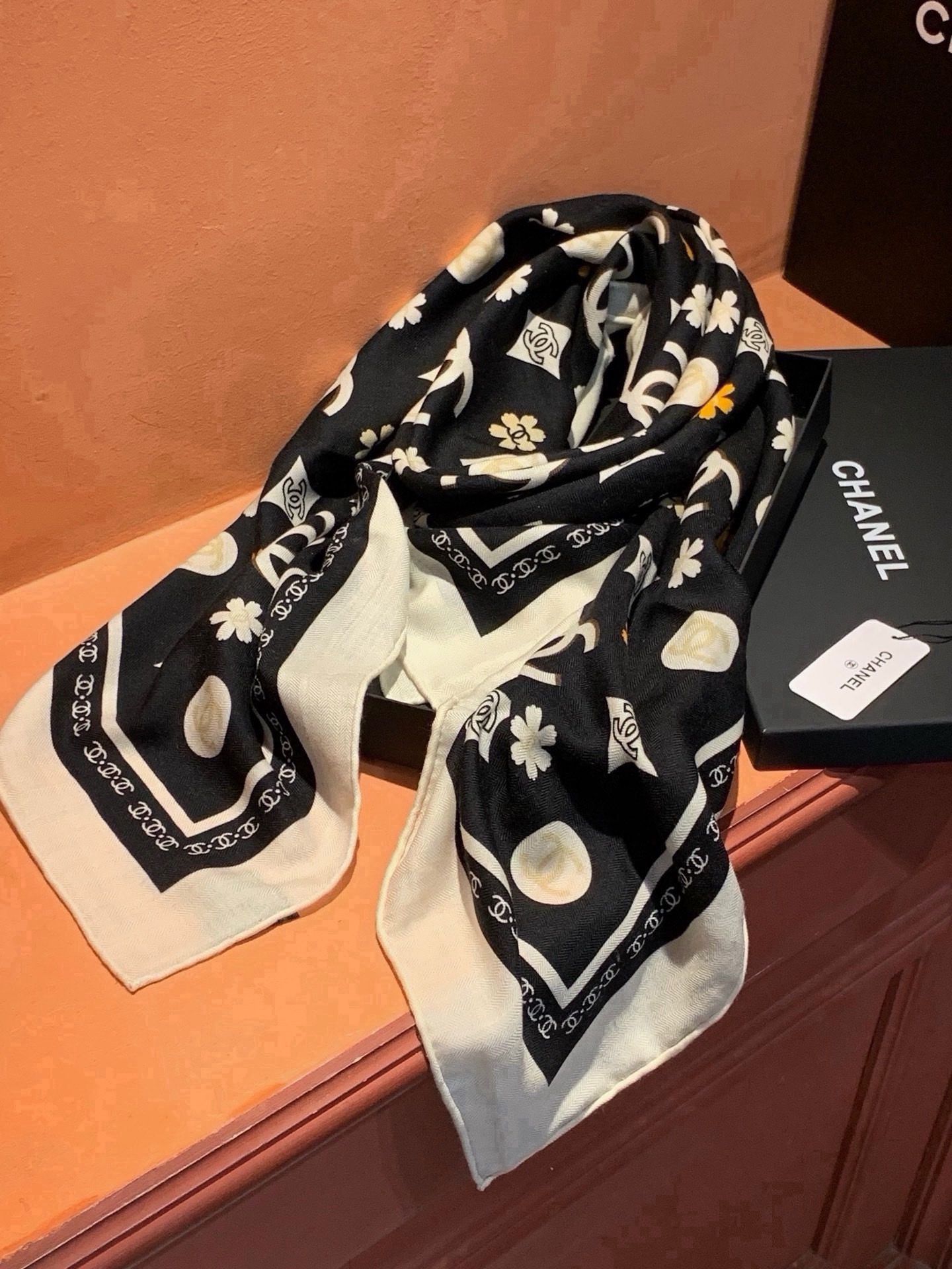 Cheap New  Chanel high-quality scarf in 217700, $55 USD- [IB217700] - Replica Chanel Scarf