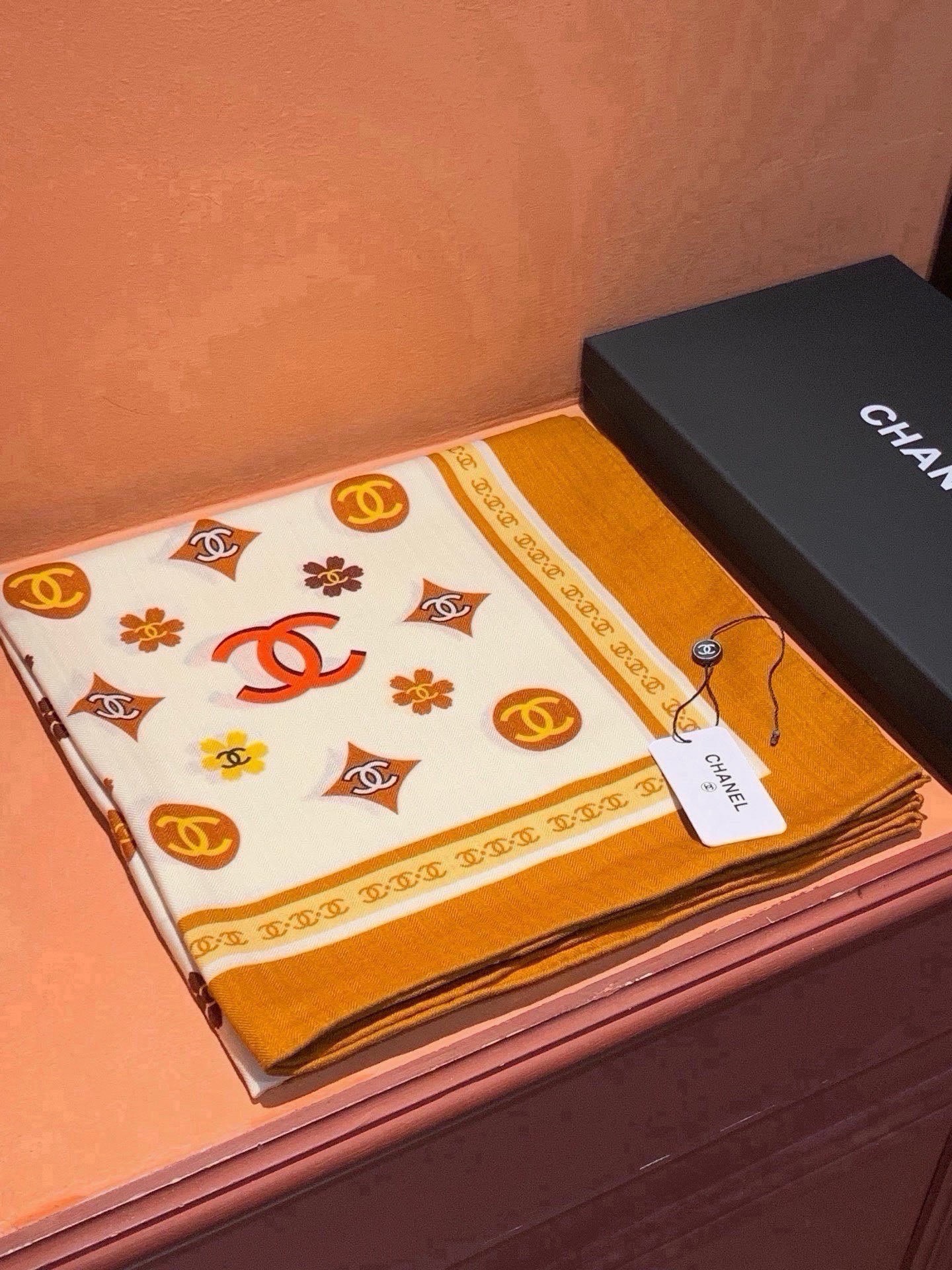 Cheap New  Chanel high-quality scarf in 217701, $55 USD- [IB217701] - Replica Chanel Scarf
