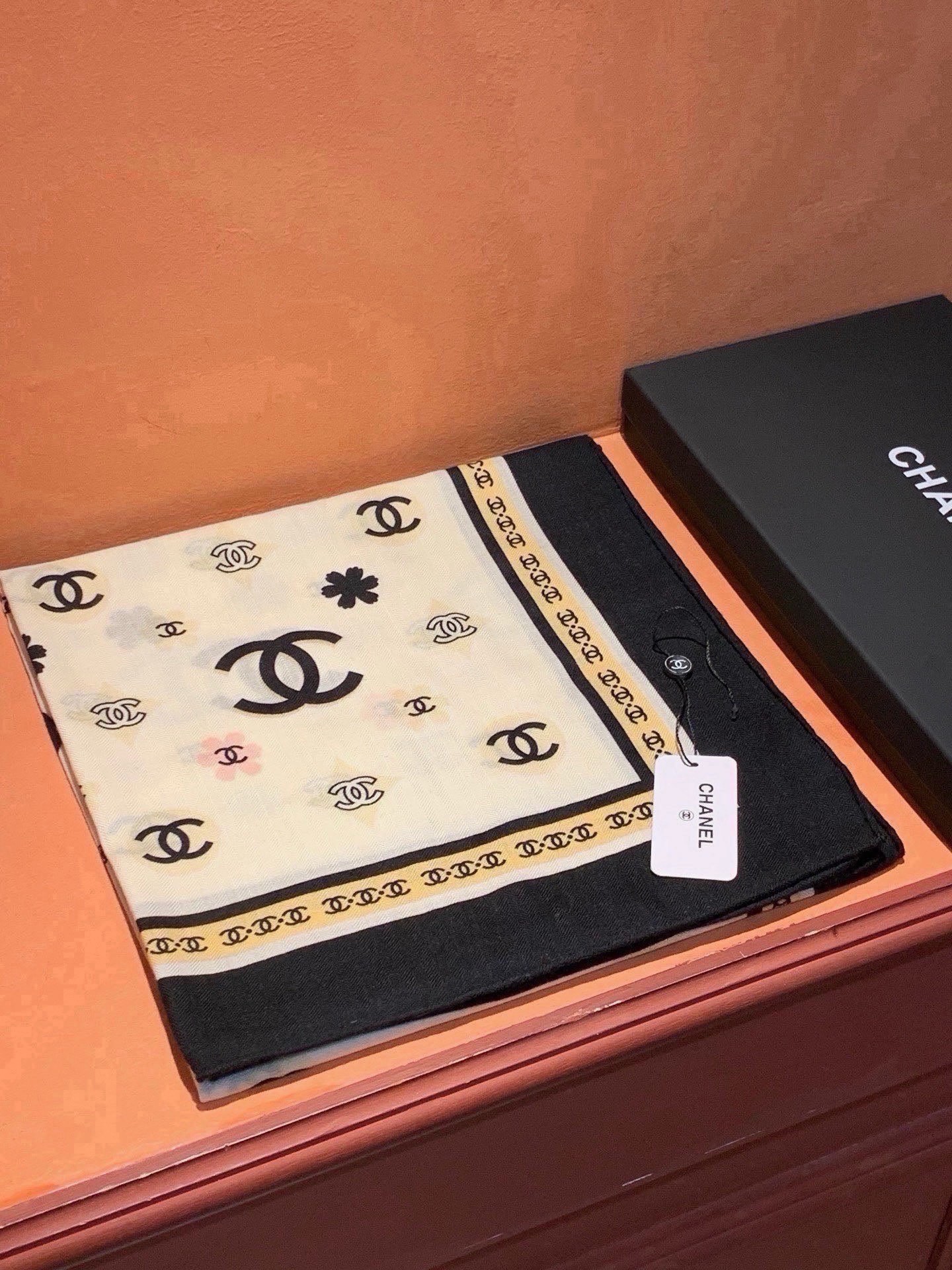 Cheap New  Chanel high-quality scarf in 217702, $55 USD- [IB217702] - Replica Chanel Scarf