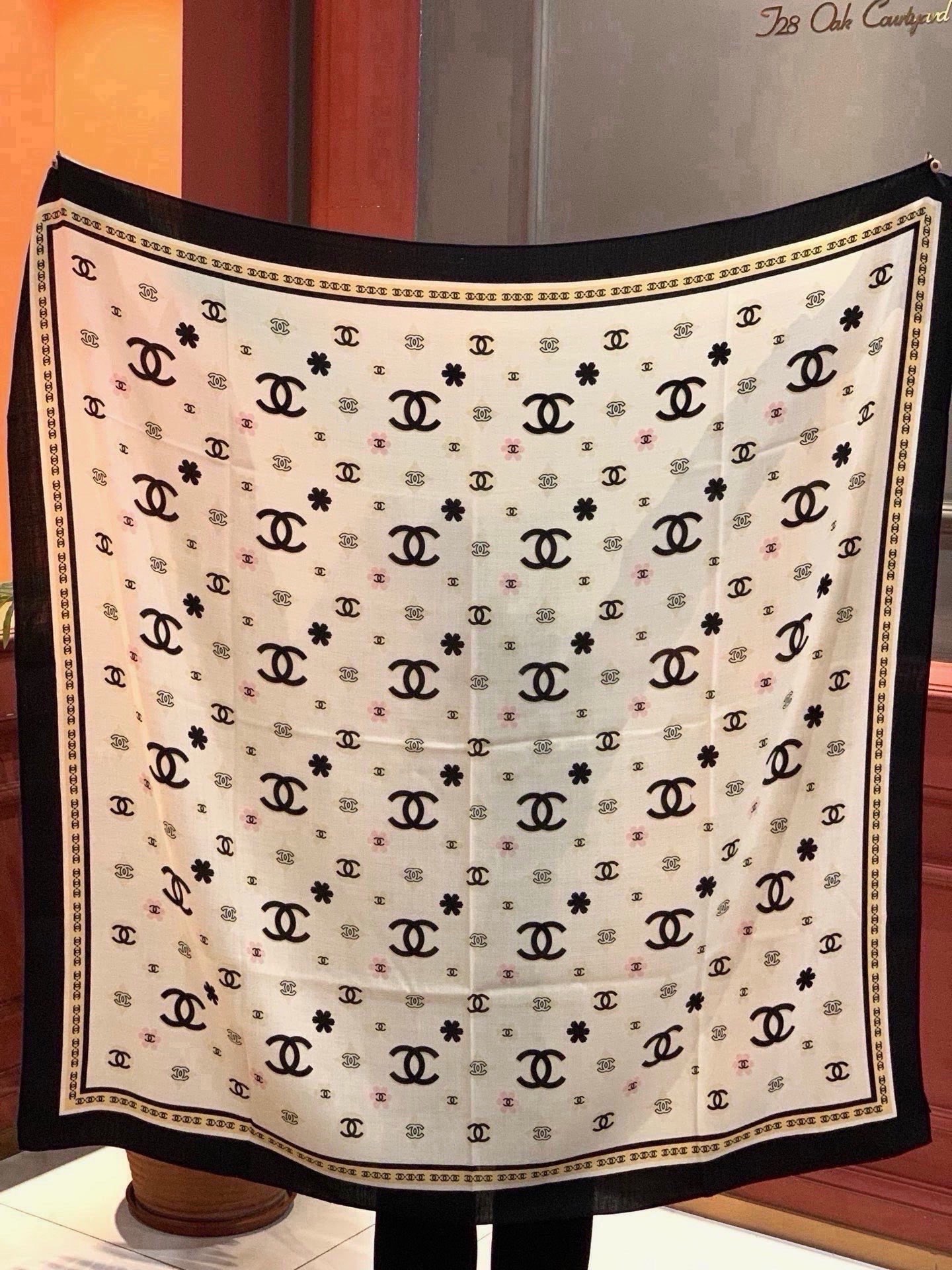 Cheap New  Chanel high-quality scarf in 217702, $55 USD- [IB217702] - Replica Chanel Scarf