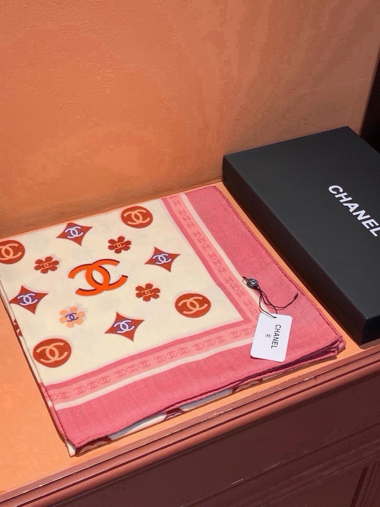 Cheap New  Chanel high-quality scarf in 217703, $55 USD- [IB217703] - Replica Chanel Scarf