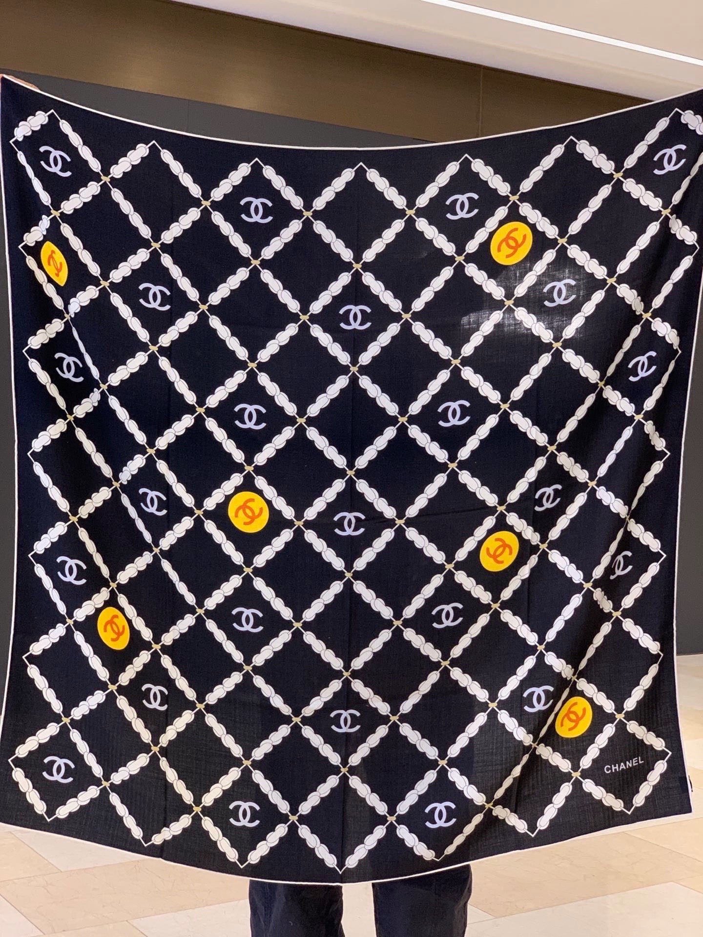 Cheap New  Chanel high-quality scarf in 217705, $55 USD- [IB217705] - Replica Chanel Scarf