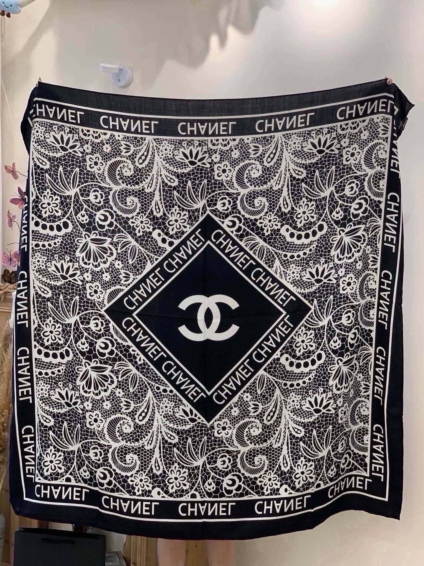 Cheap New  Chanel high-quality scarf in 217706, $55 USD- [IB217706] - Replica Chanel Scarf