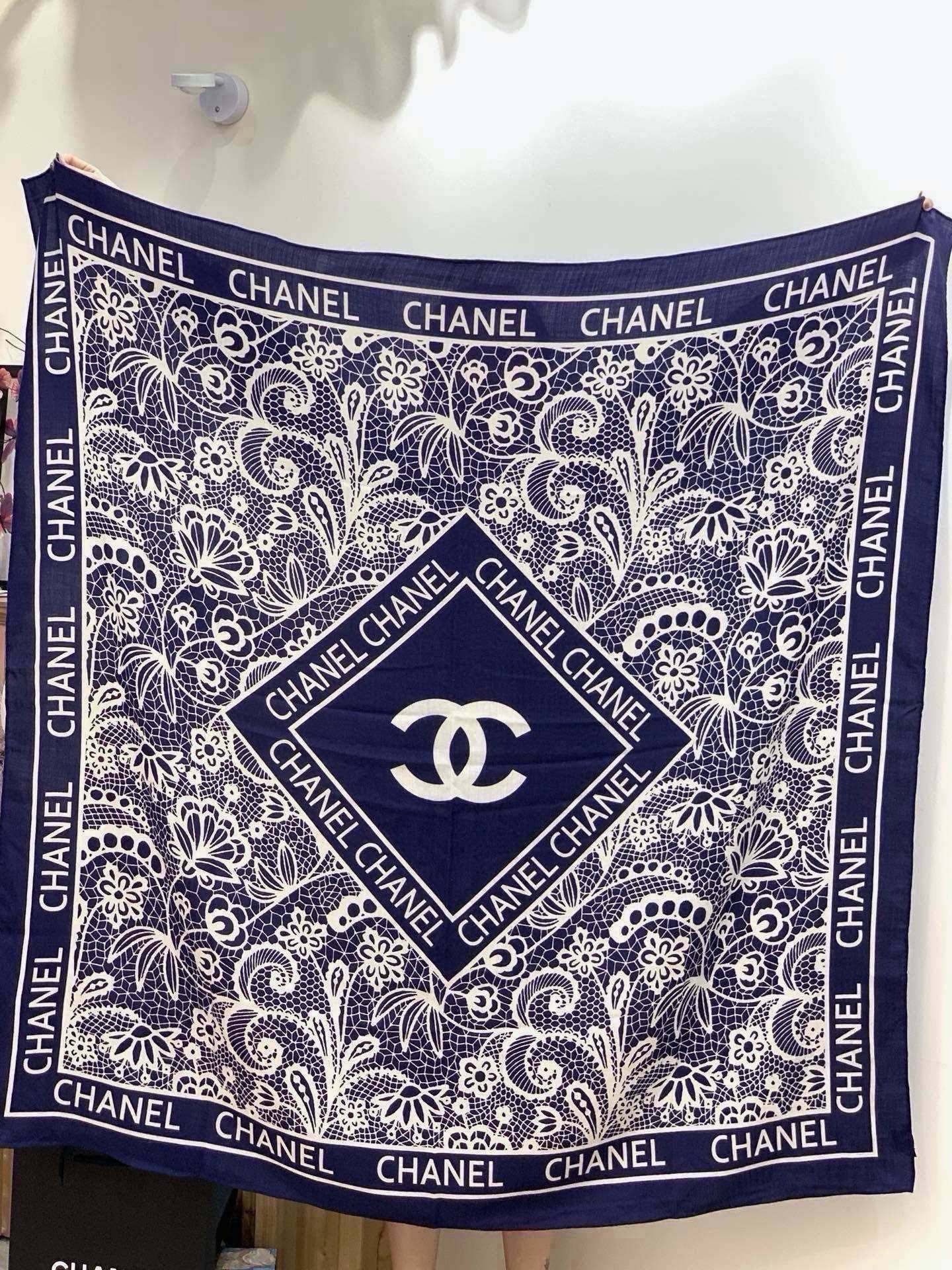 Cheap New  Chanel high-quality scarf in 217707, $55 USD- [IB217707] - Replica Chanel Scarf