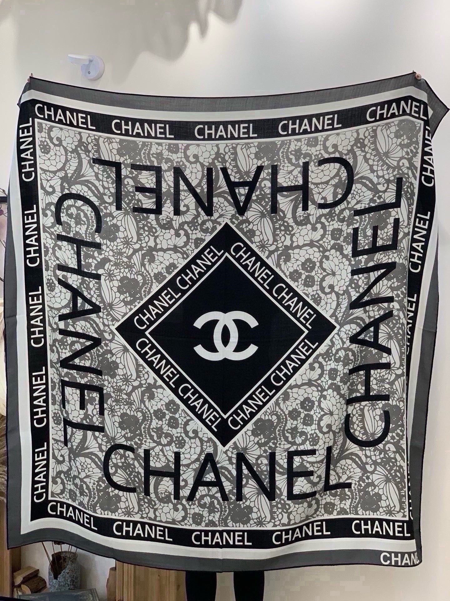Cheap New  Chanel high-quality scarf in 217708, $55 USD- [IB217708] - Replica Chanel Scarf