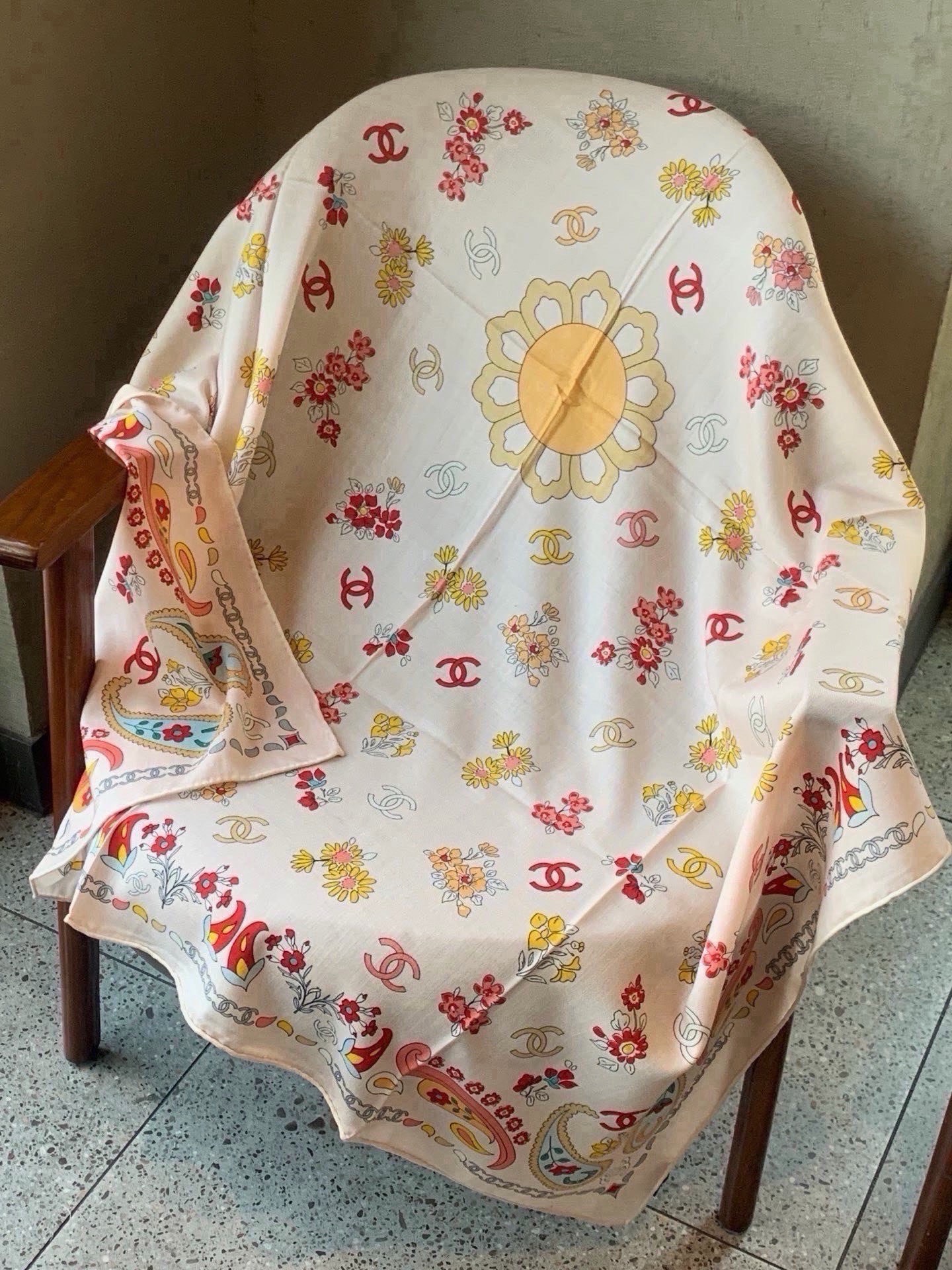 Cheap New  Chanel high-quality scarf in 217709, $55 USD- [IB217709] - Replica Chanel Scarf