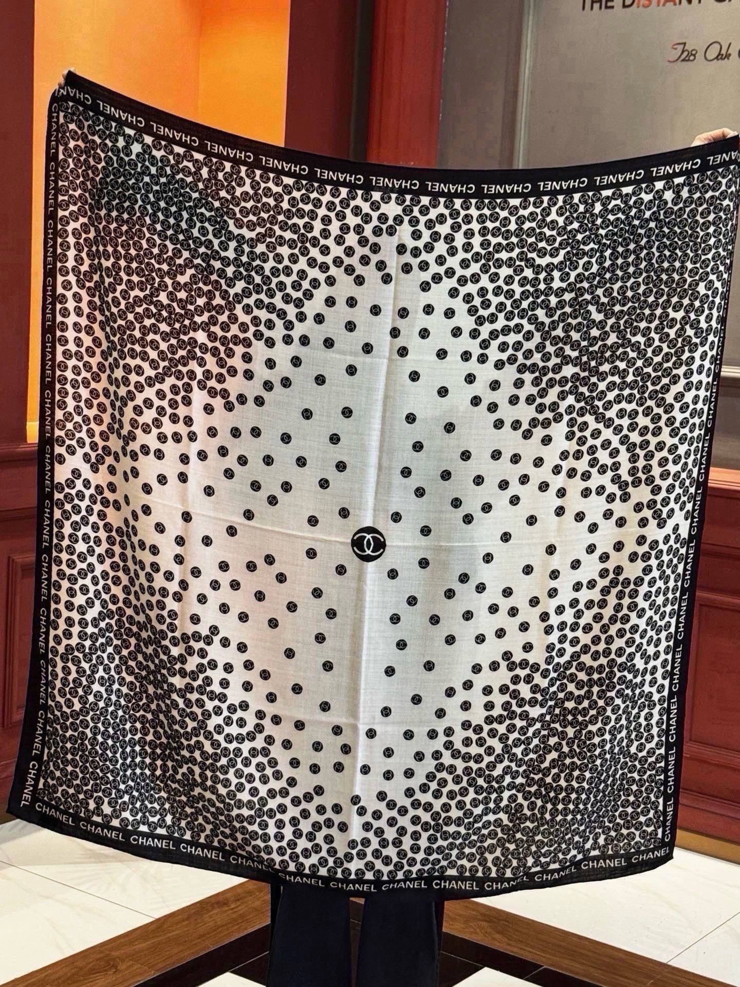 Cheap New  Chanel high-quality scarf in 217712, $55 USD- [IB217712] - Replica Chanel Scarf
