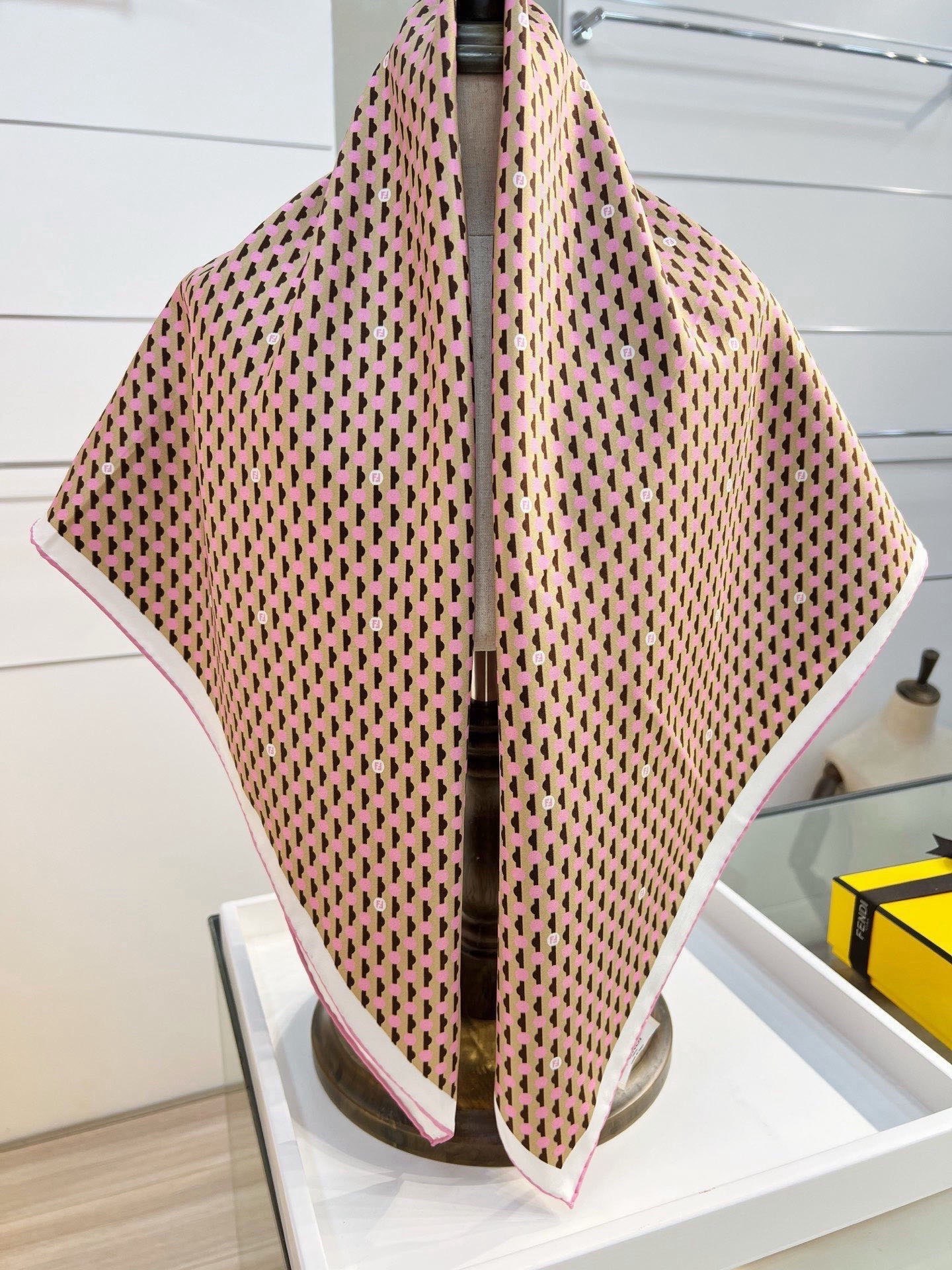 Cheap New  Fendi high-quality scarf in 217716, $50 USD- [IB217716] - Replica Fendi Cashmere Scarf