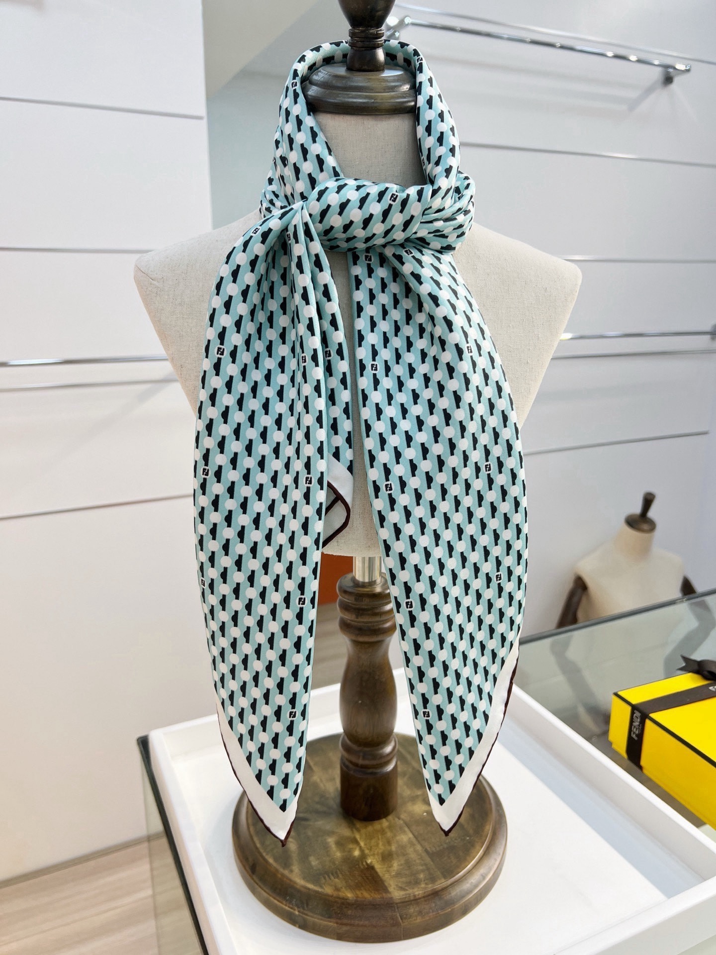 Cheap New  Fendi high-quality scarf in 217717, $50 USD- [IB217717] - Replica Fendi Cashmere Scarf