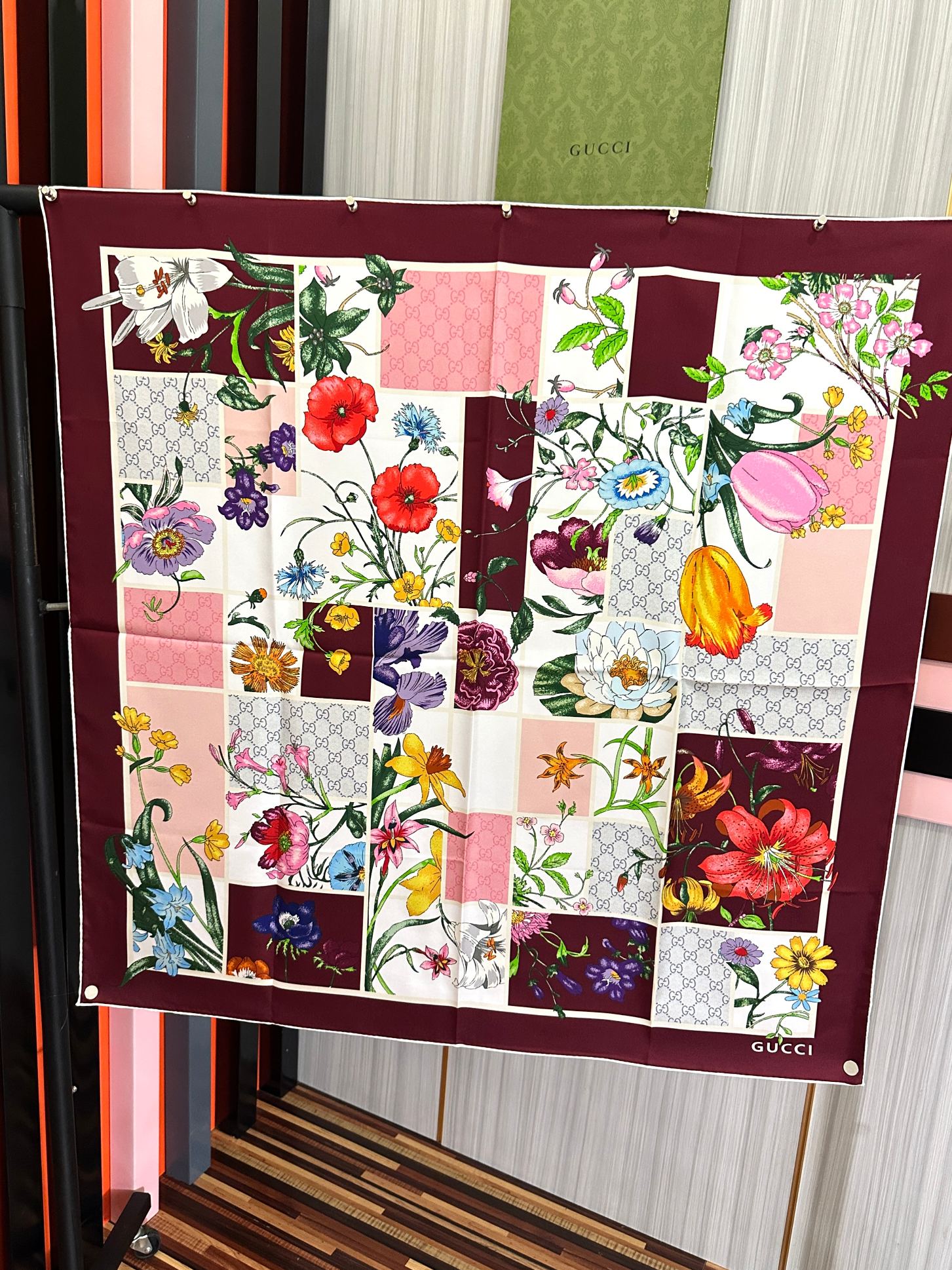 Cheap New Gucci high-quality scarf in 217723, $50 USD- [IB217723] - Replica Gucci Lightweight Scarf