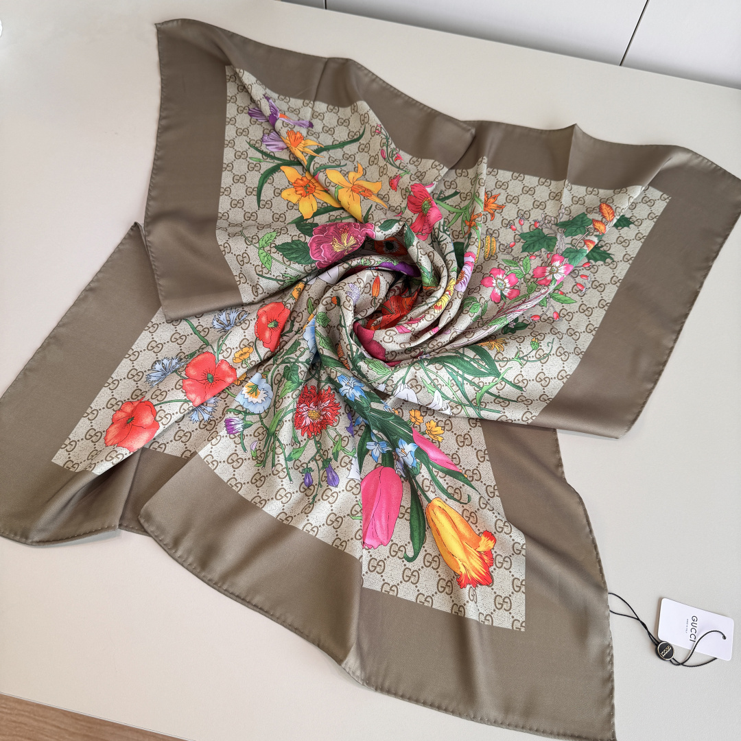 Cheap New Gucci high-quality scarf in 217726, $50 USD- [IB217726] - Replica Gucci Lightweight Scarf