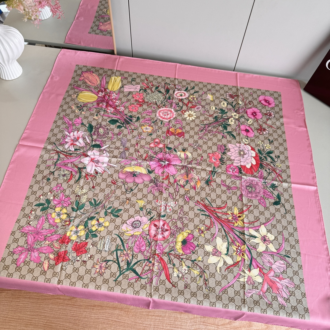 Cheap New Gucci high-quality scarf in 217727, $50 USD- [IB217727] - Replica Gucci Lightweight Scarf