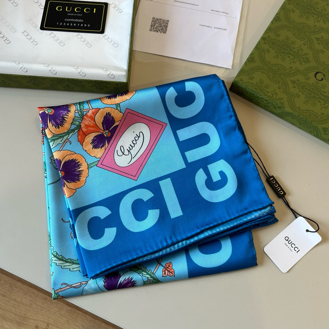Cheap New Gucci high-quality scarf in 217728, $50 USD- [IB217728] - Replica Gucci Lightweight Scarf